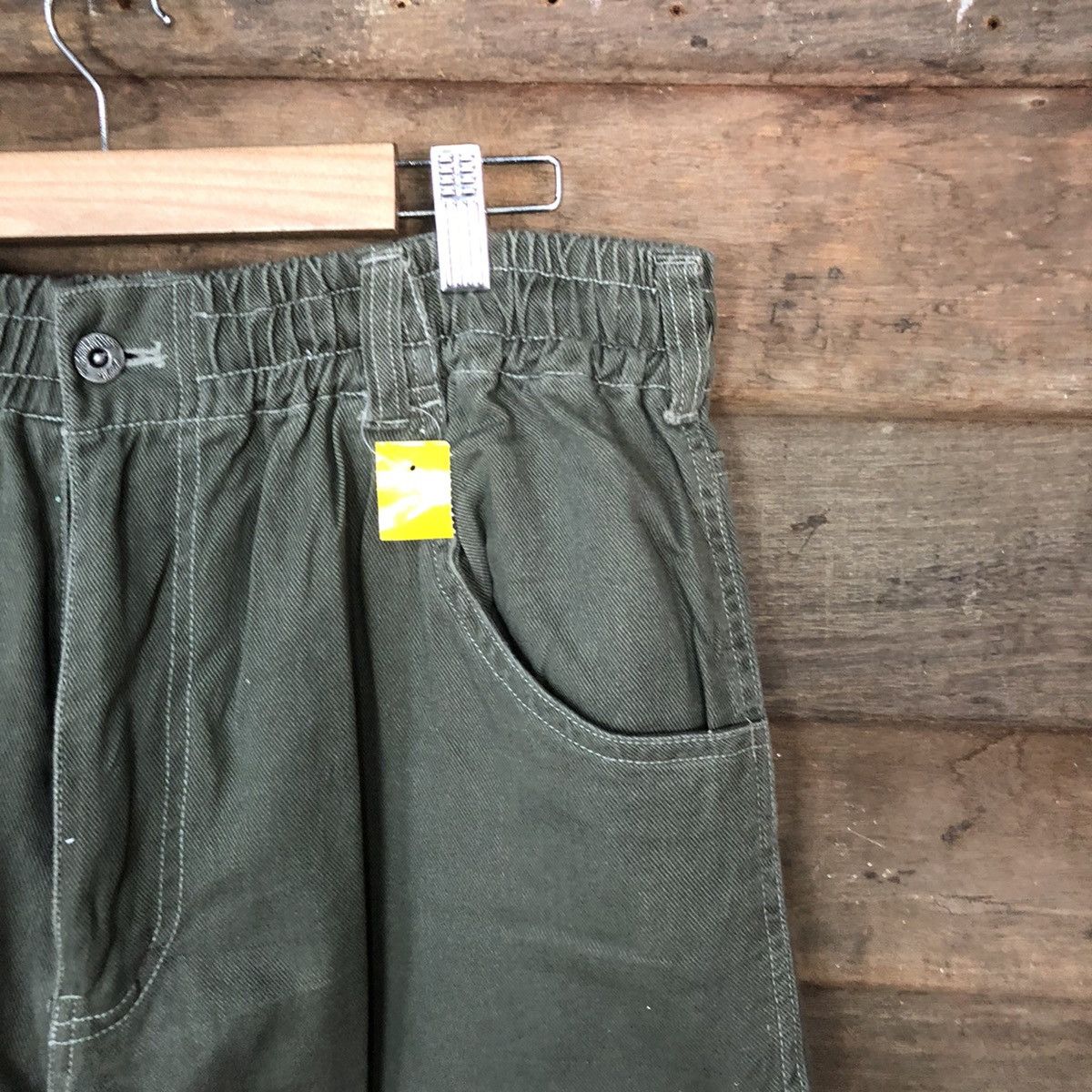 Japanese Brand Raton faded Green multipocket Cargo Pants #3780 Size US 34 / EU 50 - 5 Thumbnail