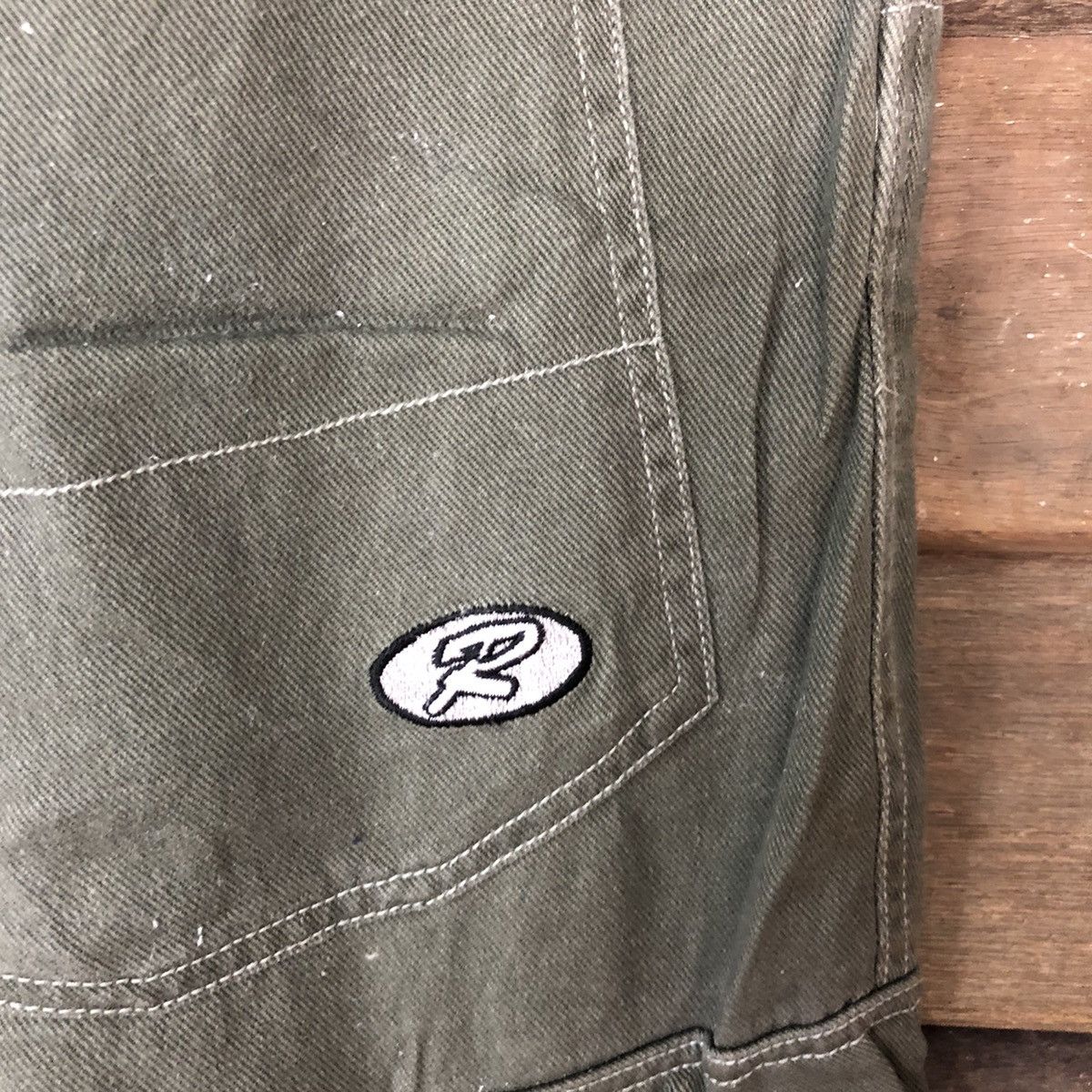 Japanese Brand Raton faded Green multipocket Cargo Pants #3780 Size US 34 / EU 50 - 16 Thumbnail