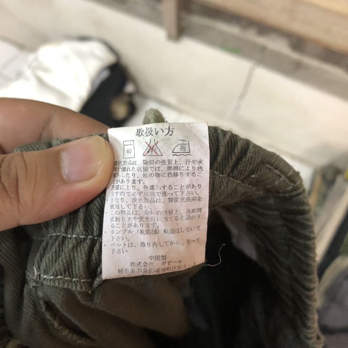 Japanese Brand Raton faded Green multipocket Cargo Pants #3780 Size US 34 / EU 50 - 18 Thumbnail