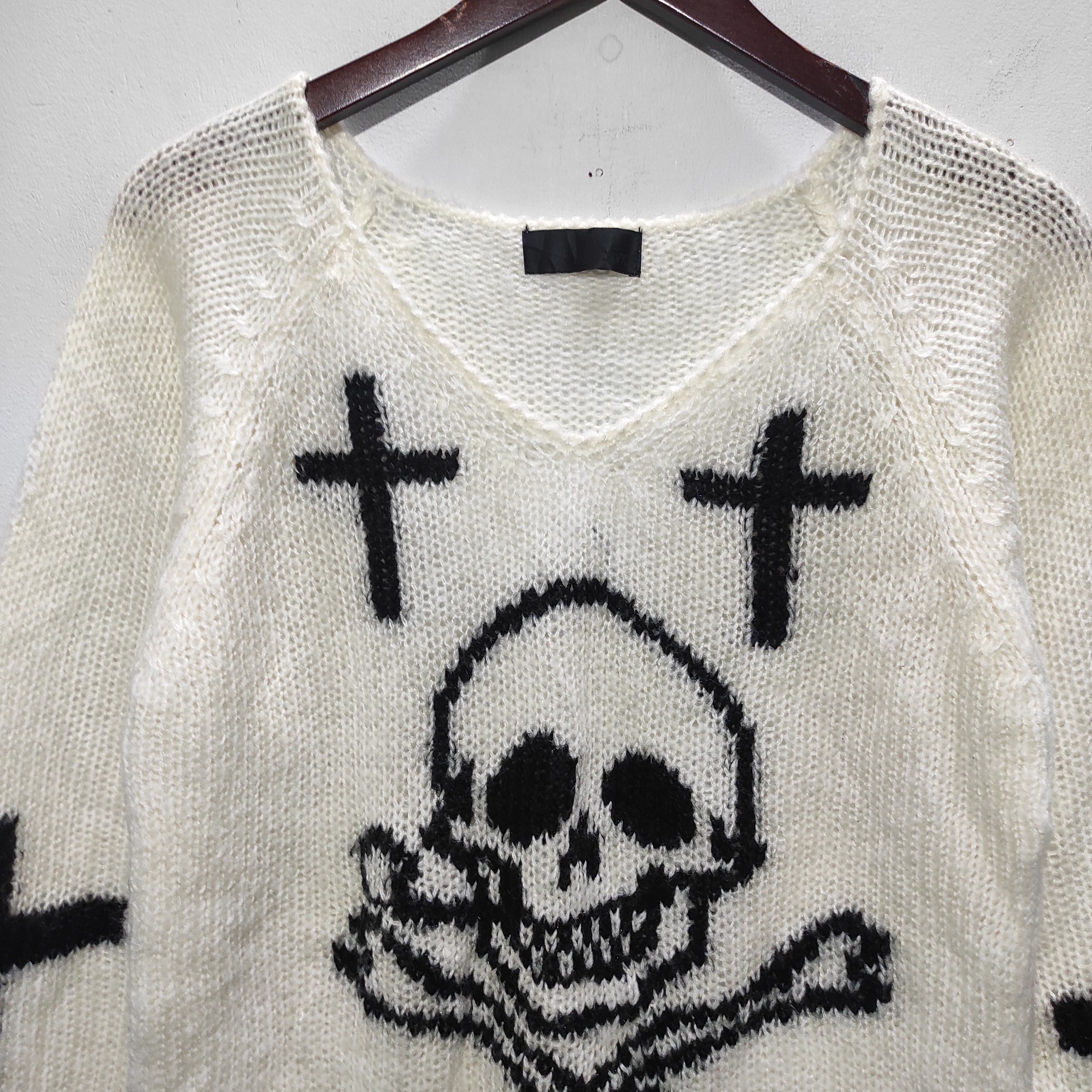 Hysteric Glamour CRYX Knitwear skeleton Very Nice Design Size M / US 6-8 / IT 42-44 - 3 Thumbnail