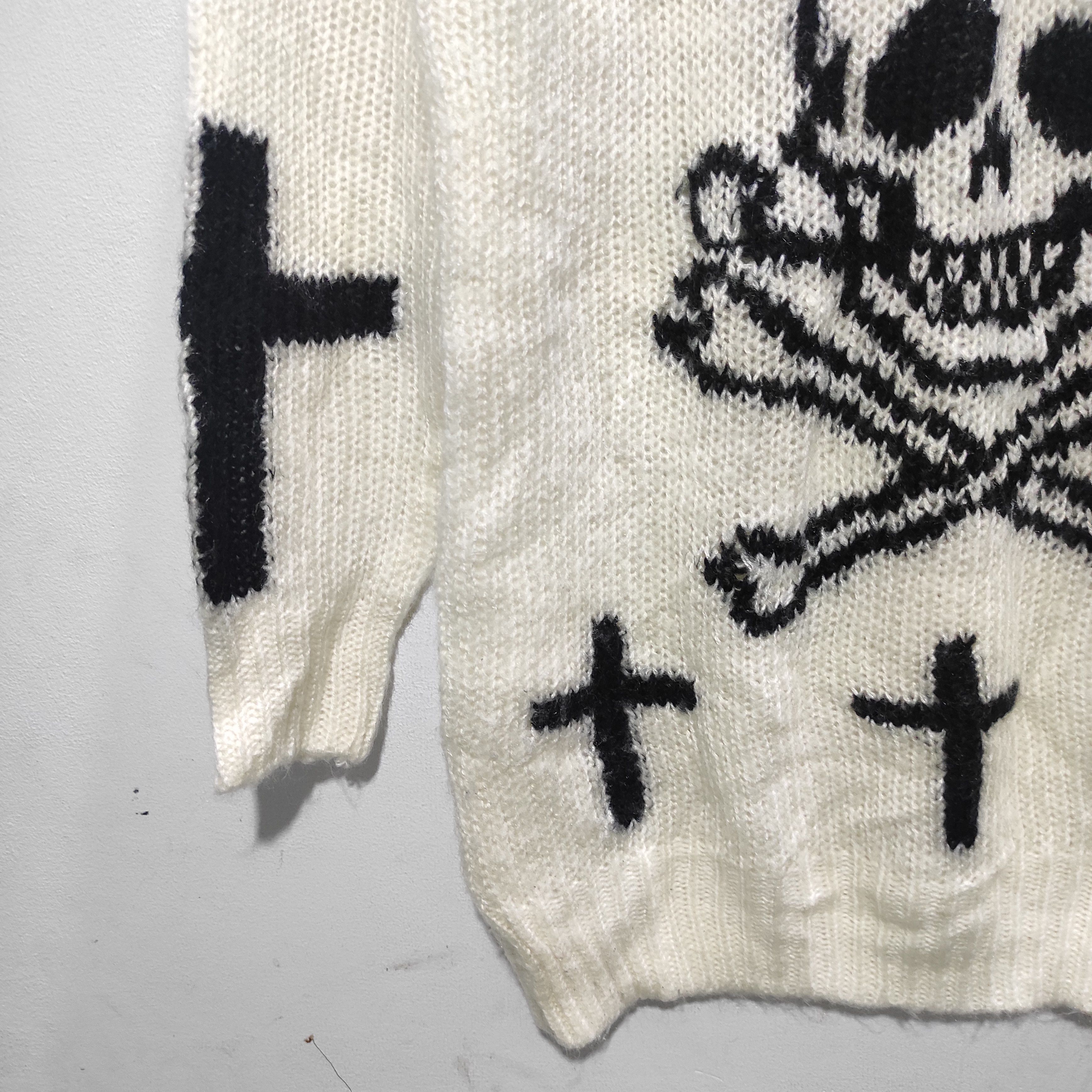 Hysteric Glamour CRYX Knitwear skeleton Very Nice Design Size M / US 6-8 / IT 42-44 - 5 Thumbnail