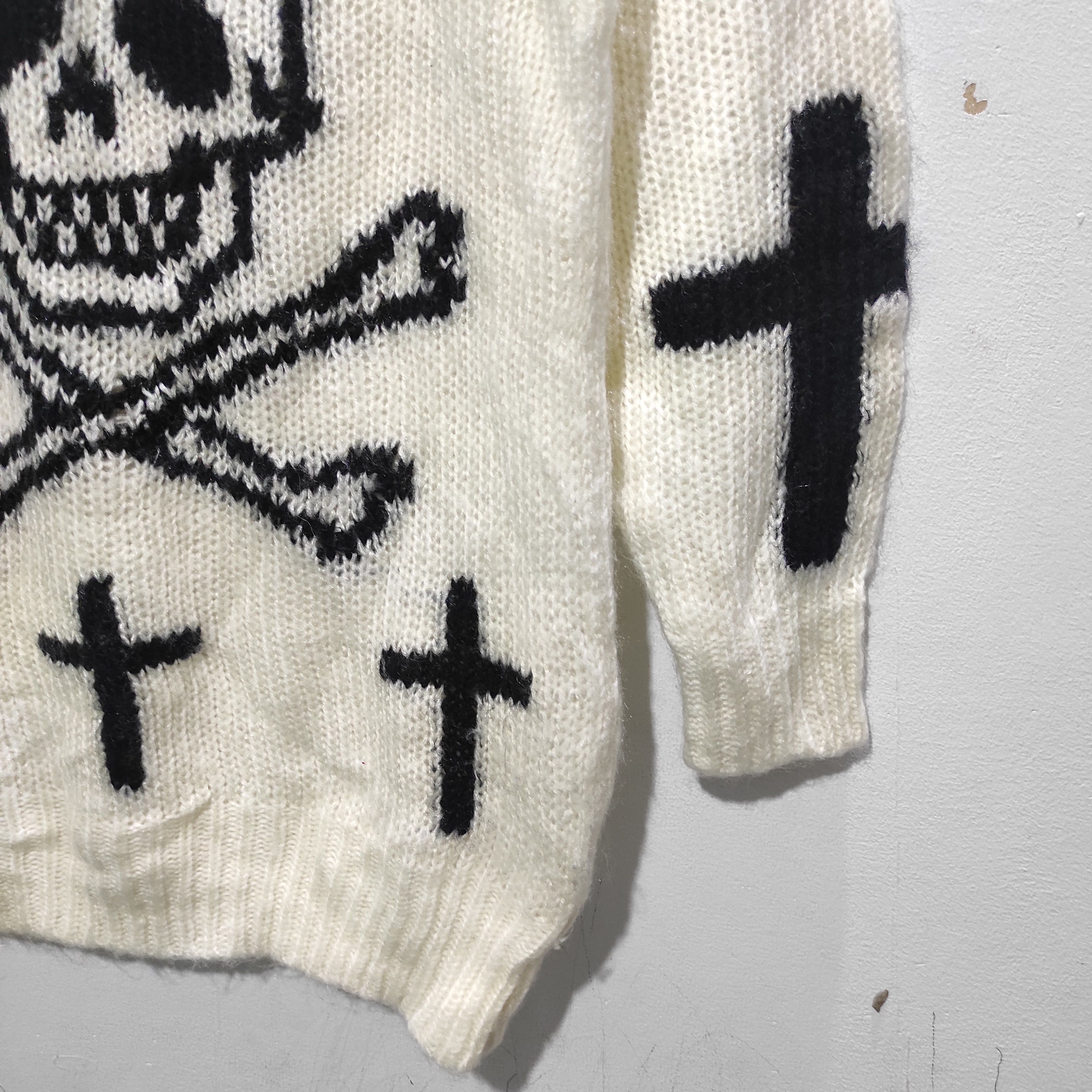 Hysteric Glamour CRYX Knitwear skeleton Very Nice Design Size M / US 6-8 / IT 42-44 - 4 Thumbnail