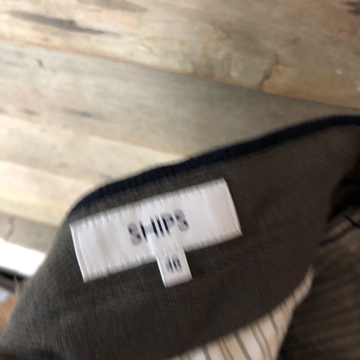 Japanese Brand Ships Dark Blue Multipocket Cargo Pants #3424 Size US 31 - 12 Thumbnail