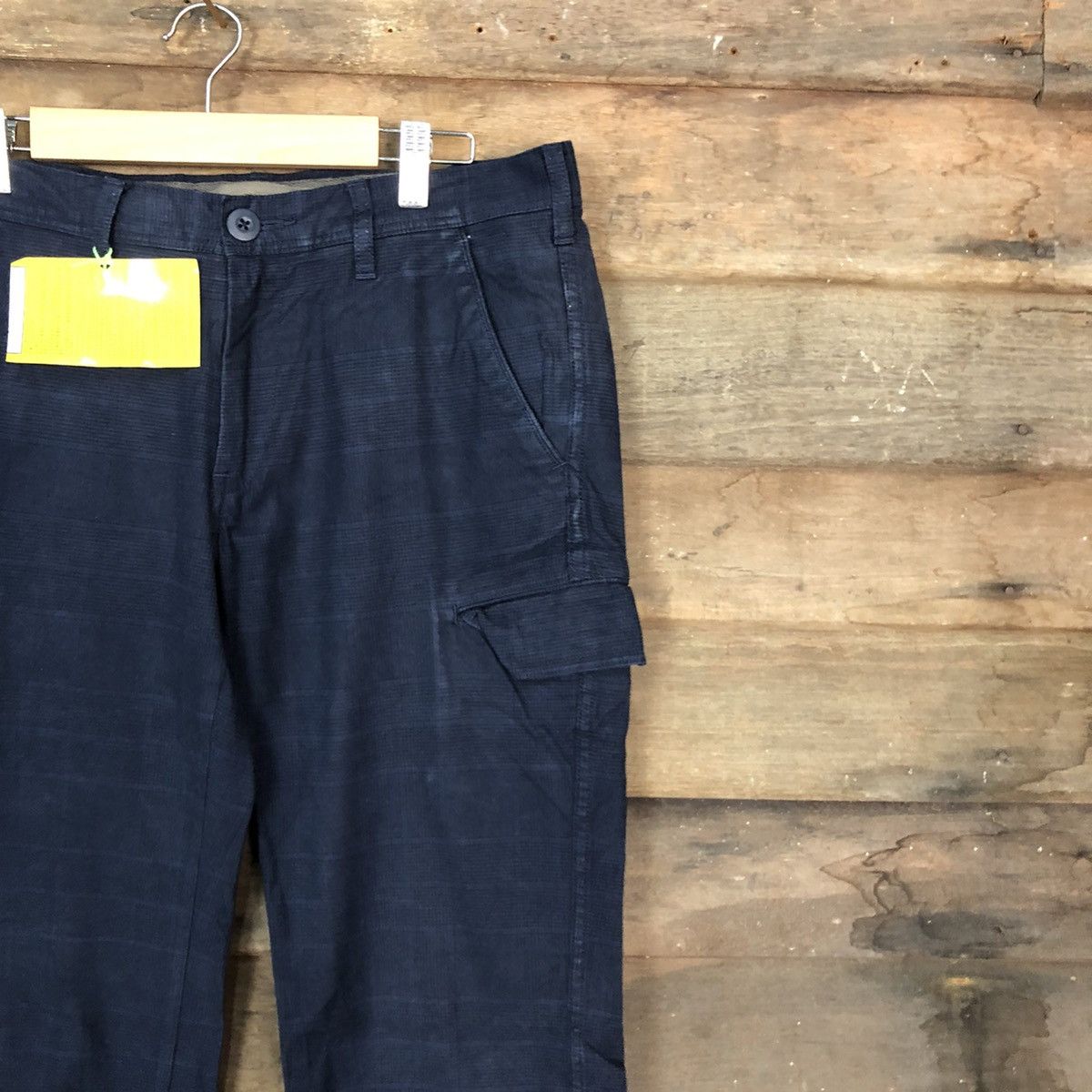 Japanese Brand Ships Dark Blue Multipocket Cargo Pants #3424 Size US 31 - 5 Thumbnail
