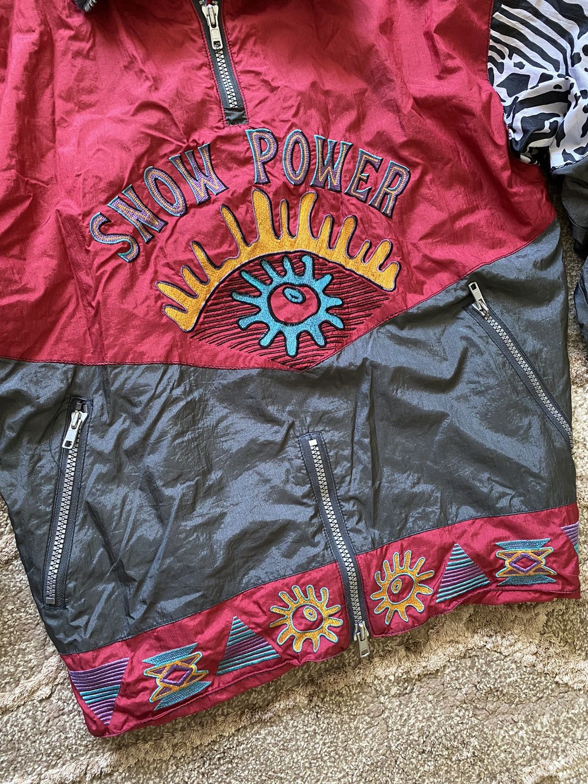 Other × Vintage ❌Unavailable❌Vintage Ski jacket Snow Power Sun Set size L Size US L / EU 52-54 / 3 - 2 Thumbnail