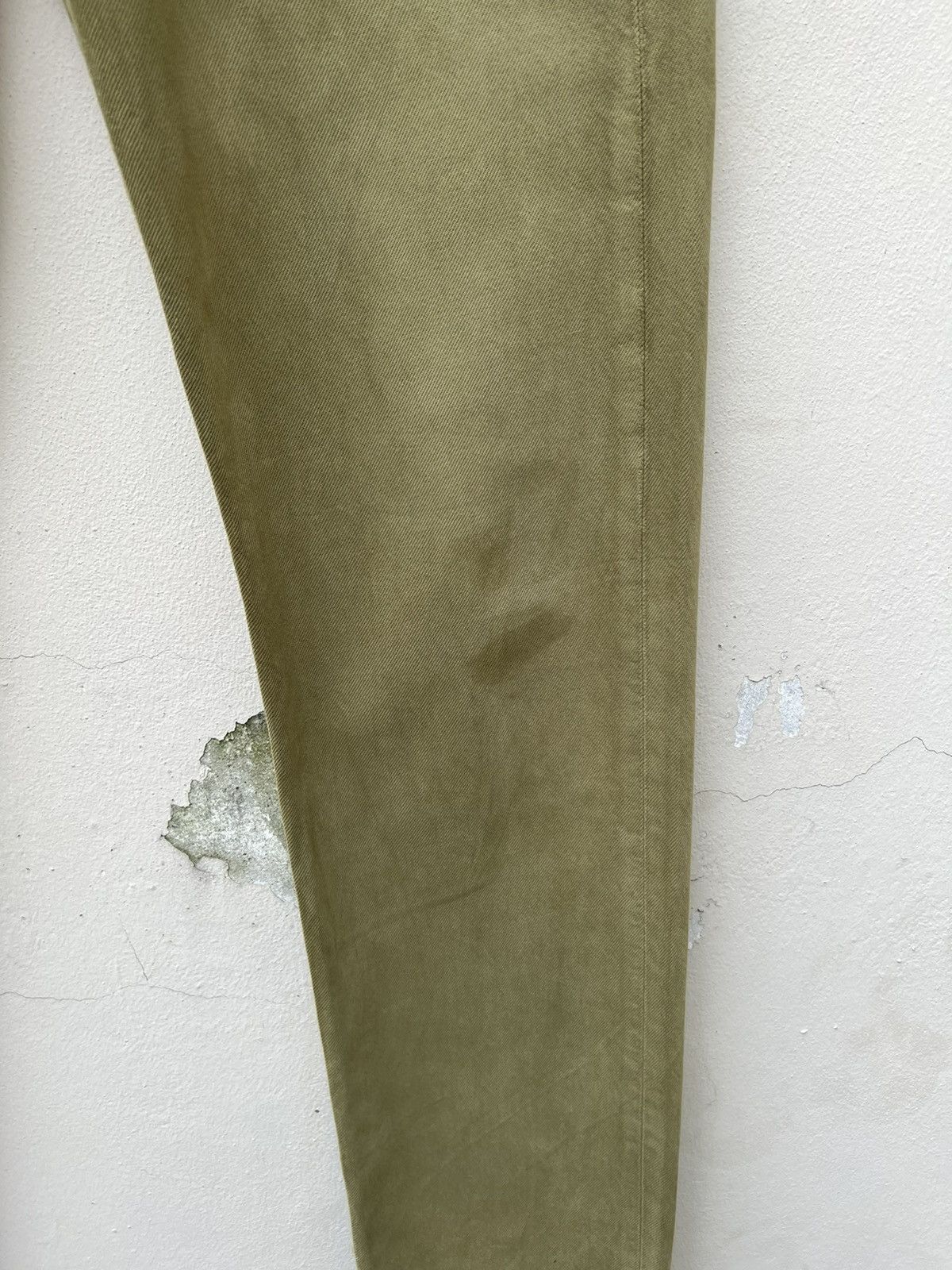 Levi's Vintage 1999 Levi’s 501 Sun Fade Olive Green Denim Jeans Size US 31 - 9 Thumbnail