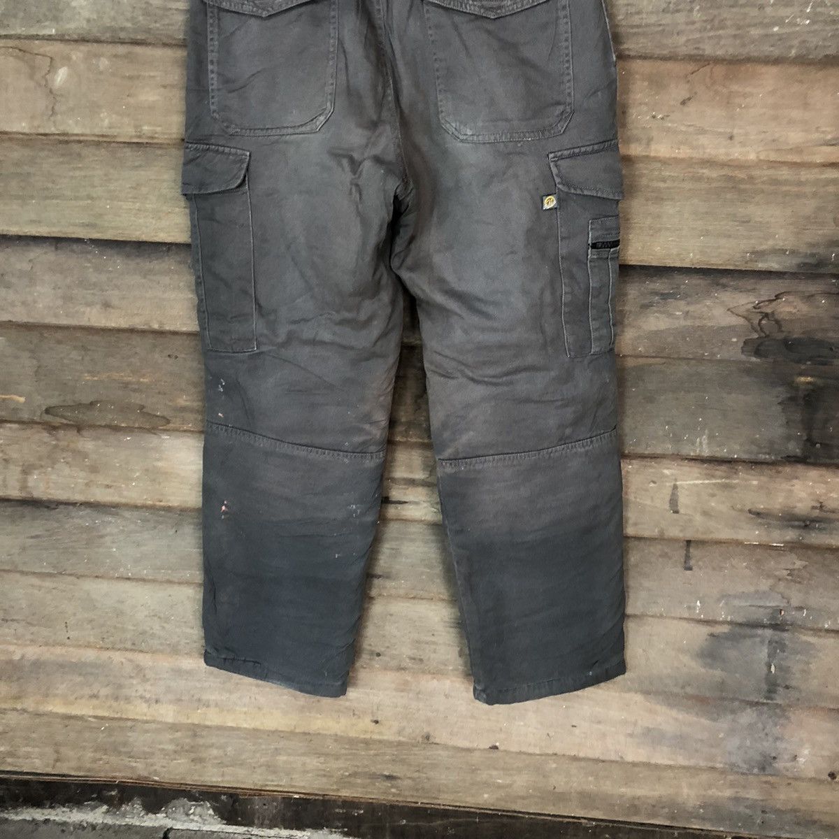 Faded Glory DLL Japanese Brand faded grey worn Cargo Pants #2660 Size US 28 / EU 44 - 13 Thumbnail