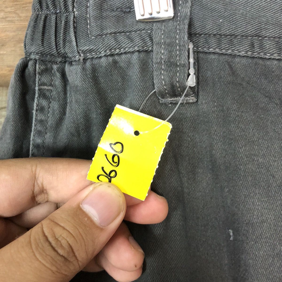 Faded Glory DLL Japanese Brand faded grey worn Cargo Pants #2660 Size US 28 / EU 44 - 10 Thumbnail
