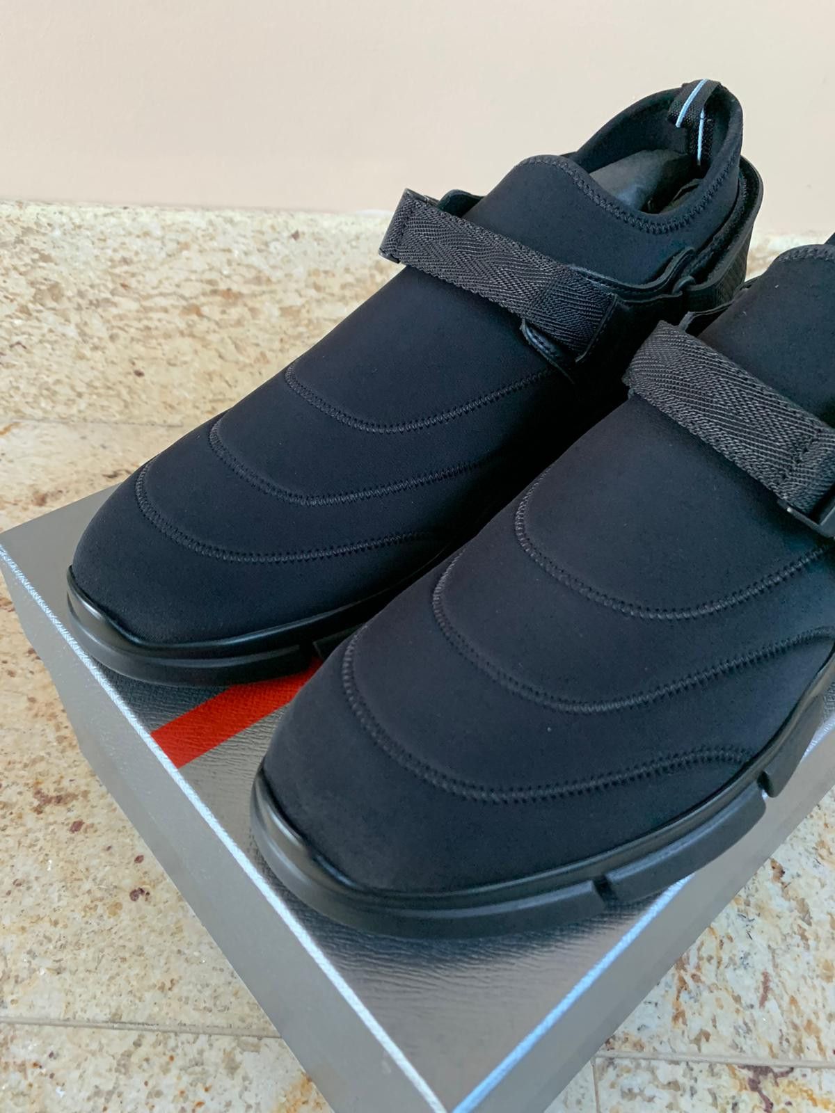 Prada Neoprene 6 Sneakers in Black Size US 9 / EU 42 - 7 Thumbnail