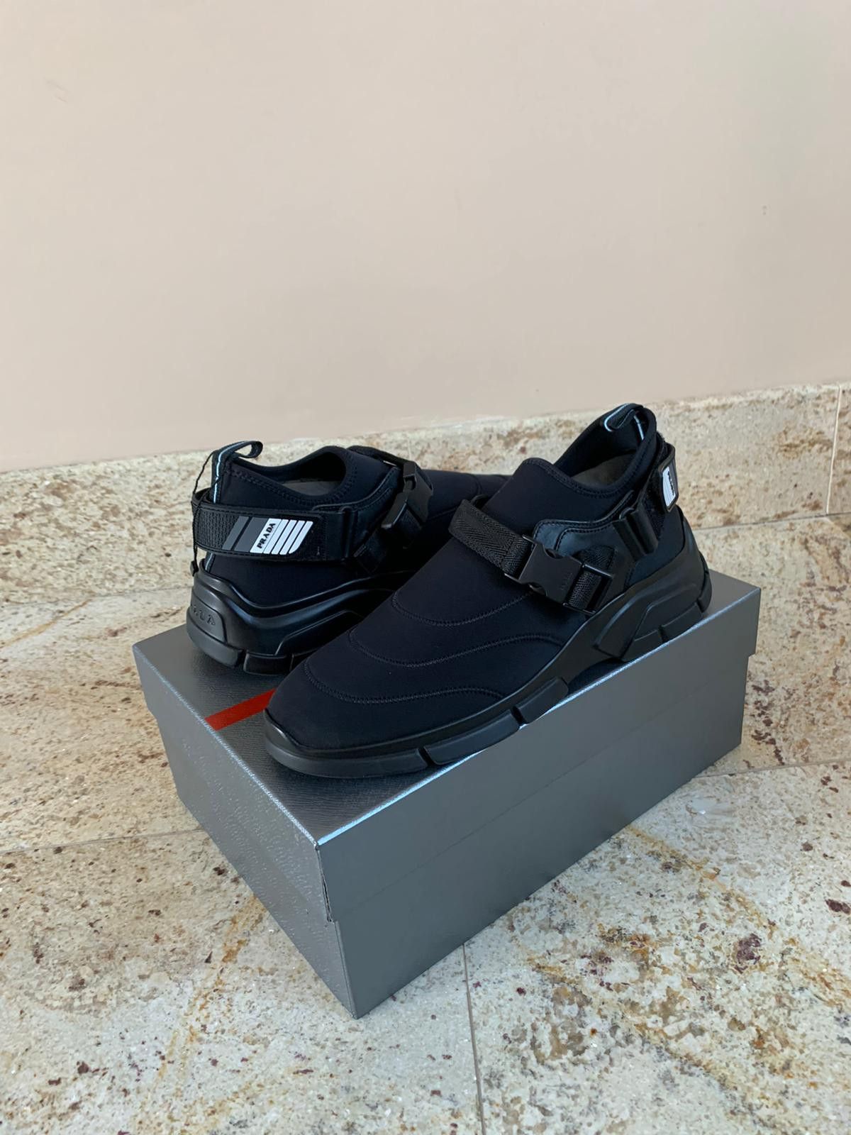 Prada Neoprene 6 Sneakers in Black Size US 9 / EU 42 - 16 Thumbnail
