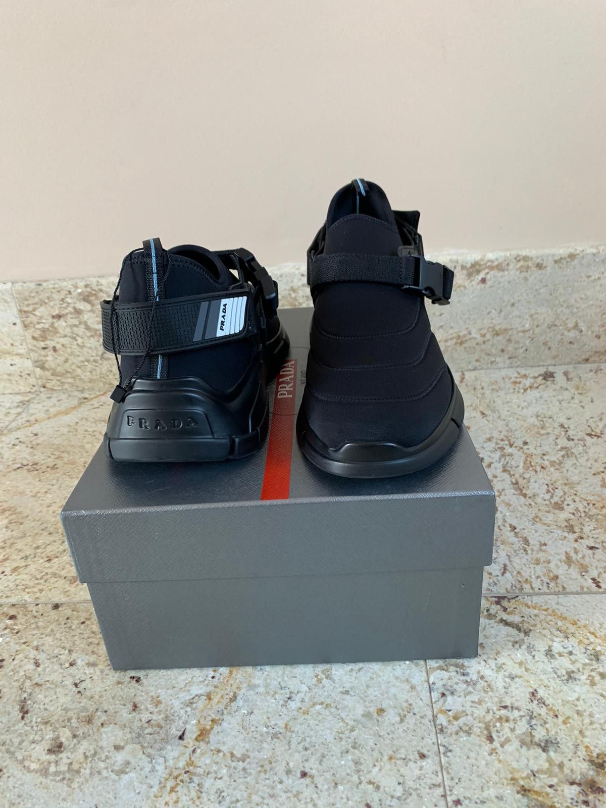 Prada Neoprene 6 Sneakers in Black Size US 9 / EU 42 - 13 Thumbnail