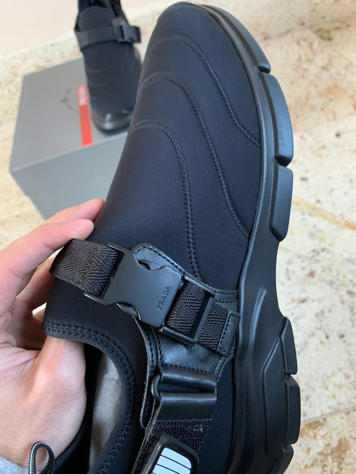 Prada Neoprene 6 Sneakers in Black Size US 9 / EU 42 - 14 Thumbnail