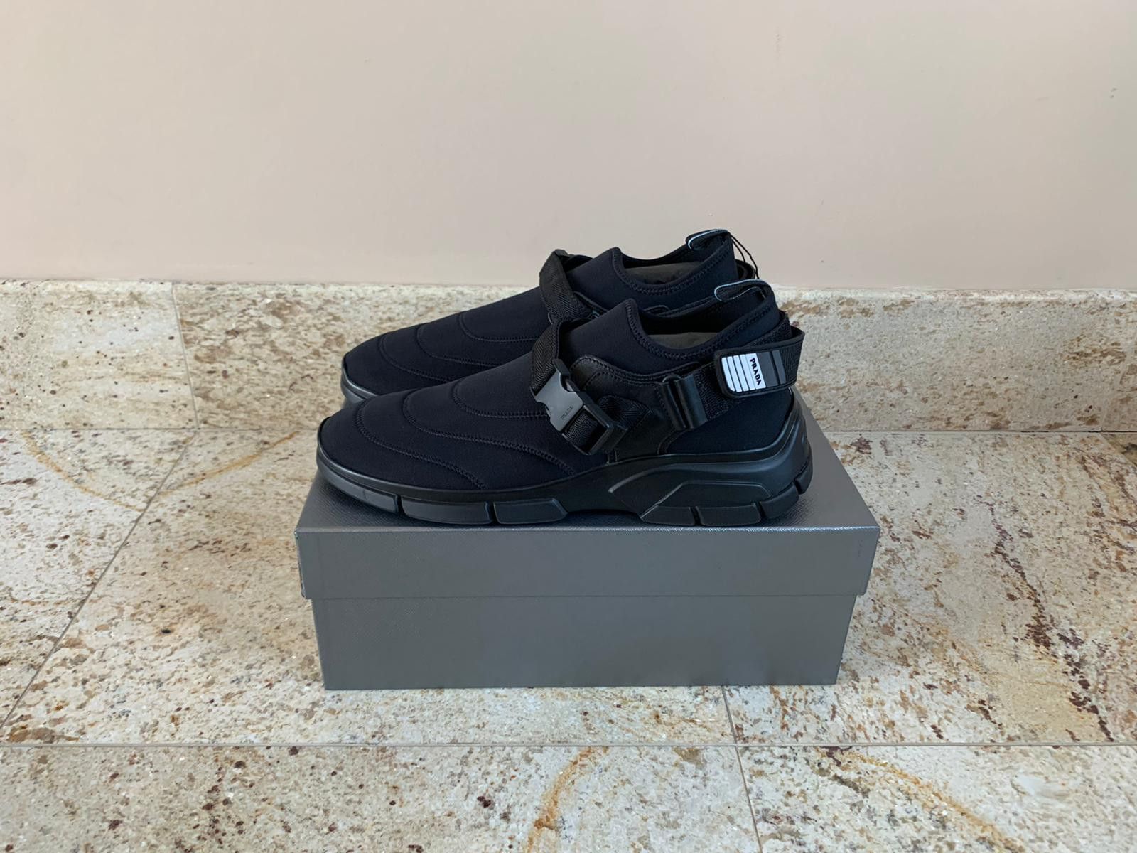 Prada Neoprene 6 Sneakers in Black Size US 9 / EU 42 - 3 Thumbnail