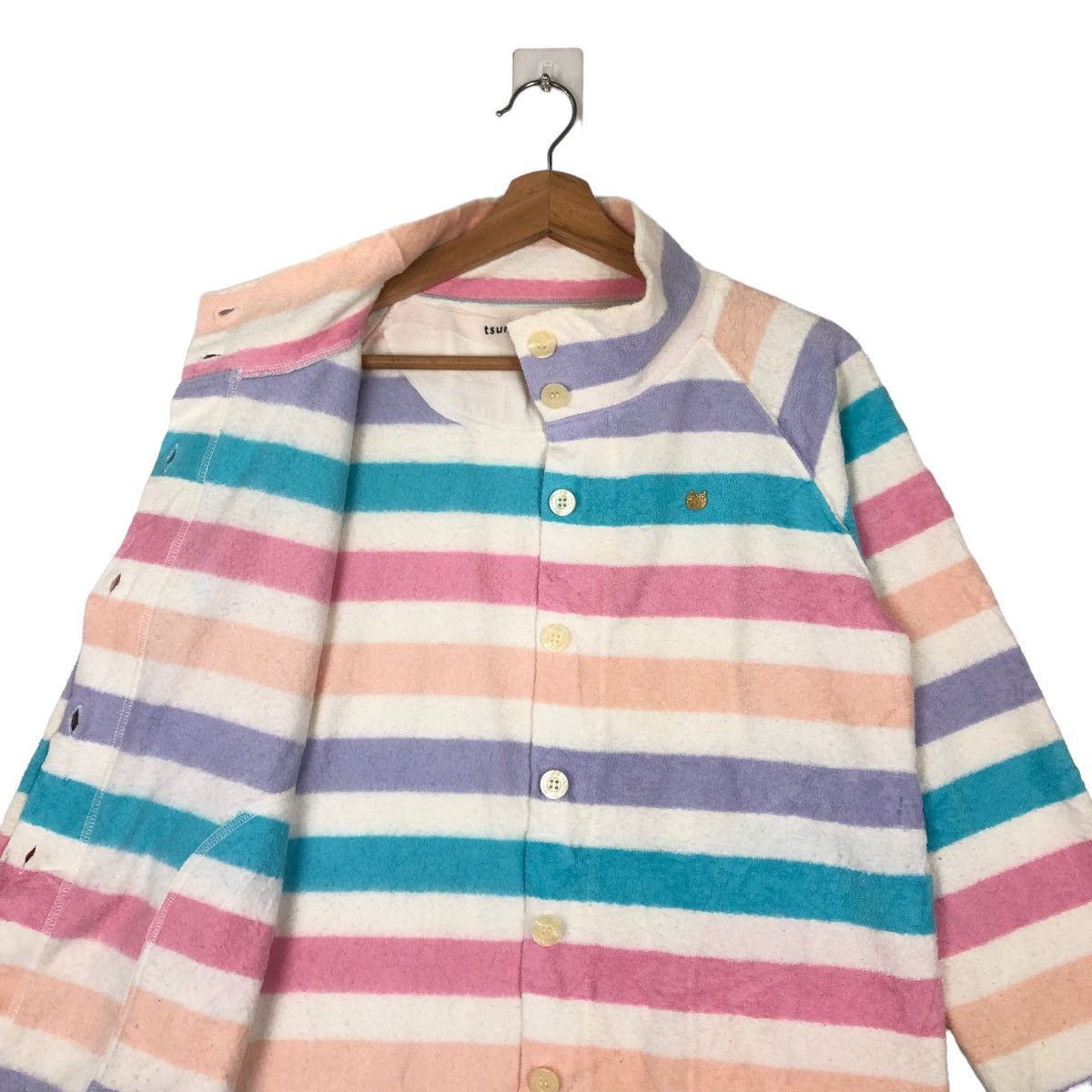 Issey Miyake ISSEY MIYAKE BY TSUMORI CHISATO SLEEP STRIPED BUTTON Size US M / EU 48-50 / 2 - 9 Thumbnail
