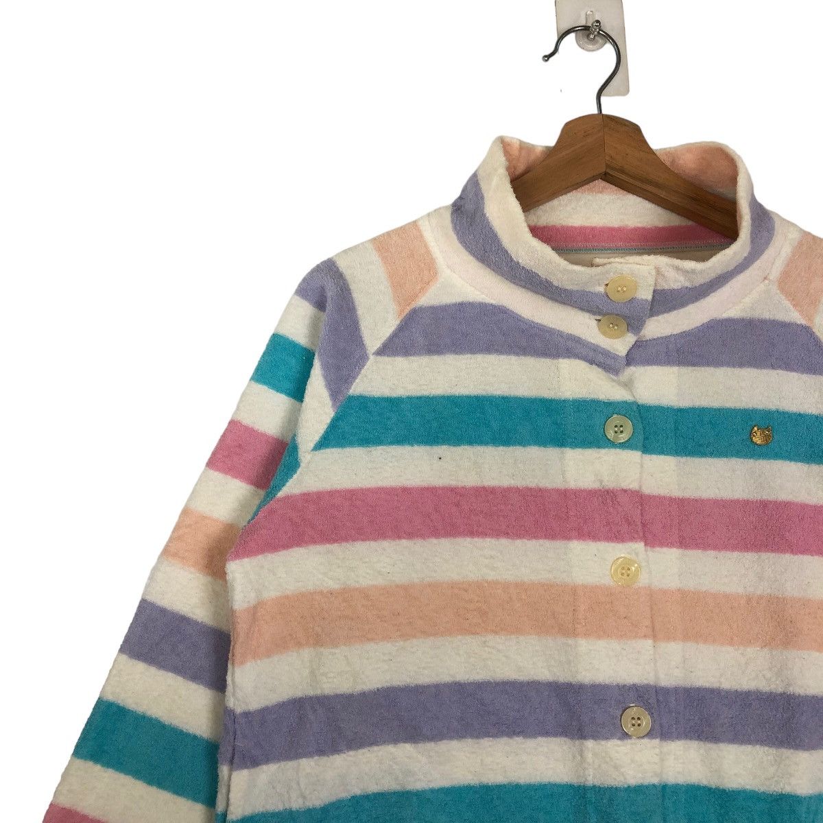 Issey Miyake ISSEY MIYAKE BY TSUMORI CHISATO SLEEP STRIPED BUTTON Size US M / EU 48-50 / 2 - 6 Thumbnail