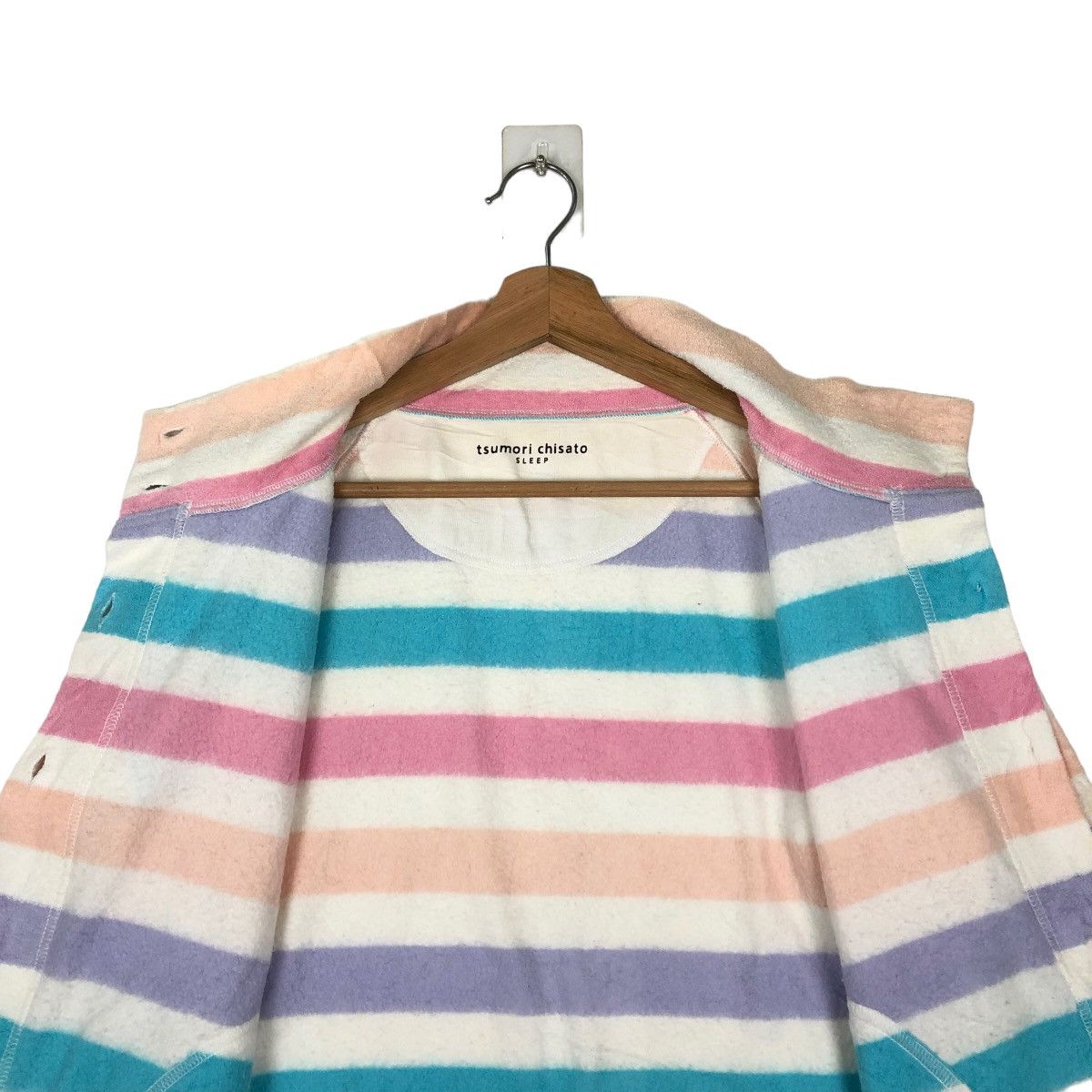 Issey Miyake ISSEY MIYAKE BY TSUMORI CHISATO SLEEP STRIPED BUTTON Size US M / EU 48-50 / 2 - 10 Thumbnail
