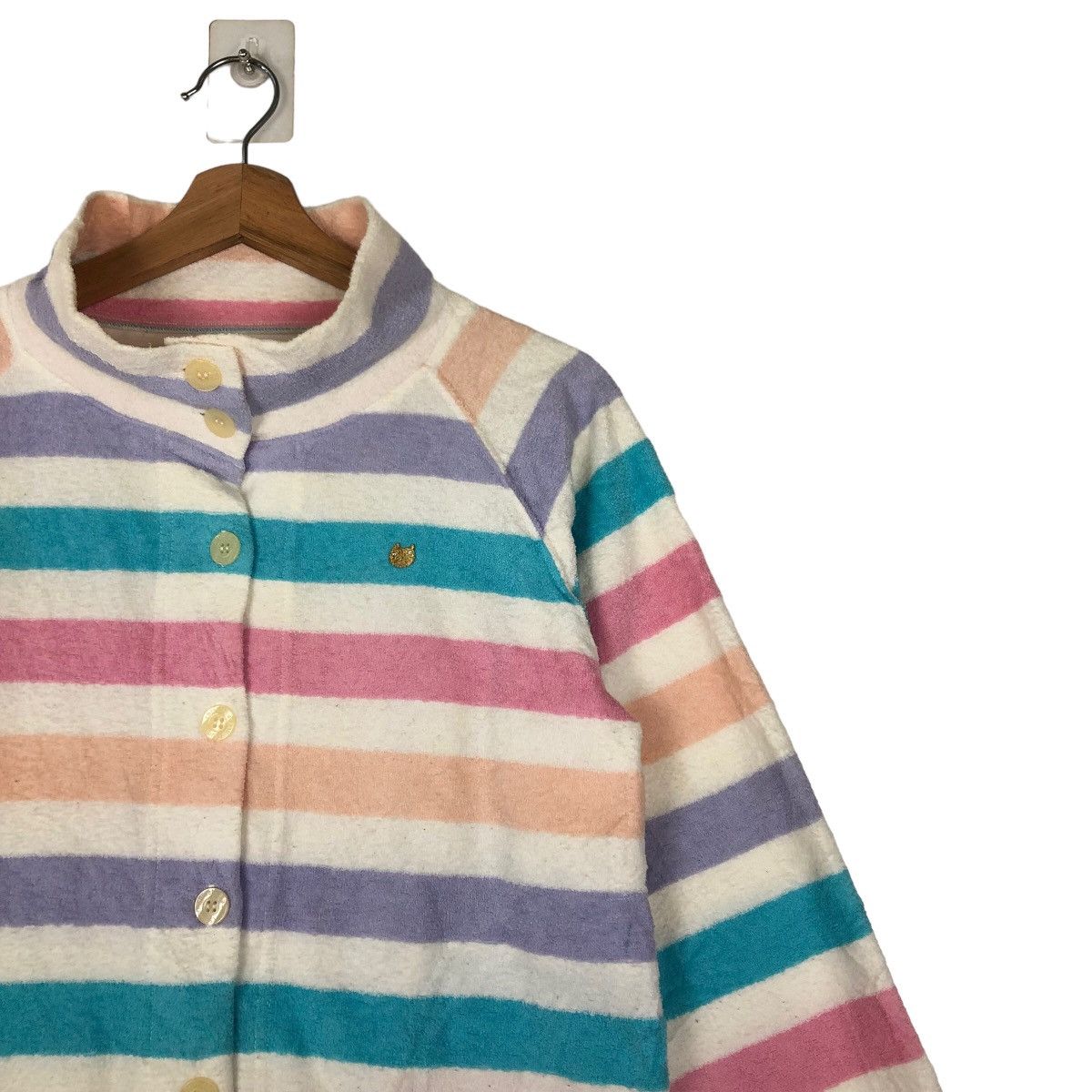 Issey Miyake ISSEY MIYAKE BY TSUMORI CHISATO SLEEP STRIPED BUTTON Size US M / EU 48-50 / 2 - 5 Thumbnail
