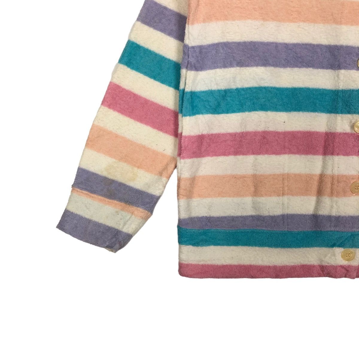 Issey Miyake ISSEY MIYAKE BY TSUMORI CHISATO SLEEP STRIPED BUTTON Size US M / EU 48-50 / 2 - 3 Thumbnail