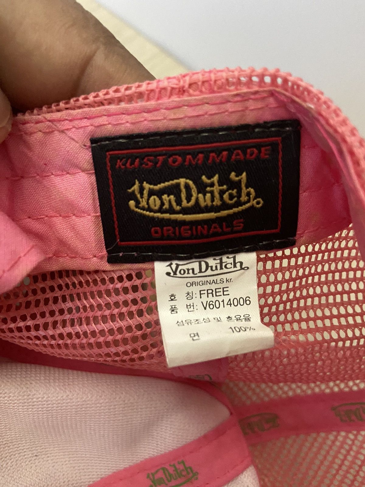 Japanese Brand × Von Dutch VON DUTCH TRUCKER HAT CAP Size ONE SIZE - 10 Thumbnail