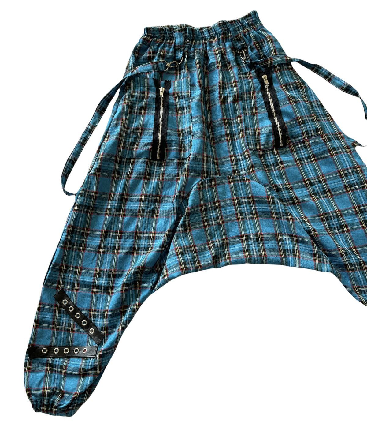 AC/DC ACDC RAG Drawstring Drop Crotch Bondage Pants Size US 30 / EU 46 - 5 Thumbnail