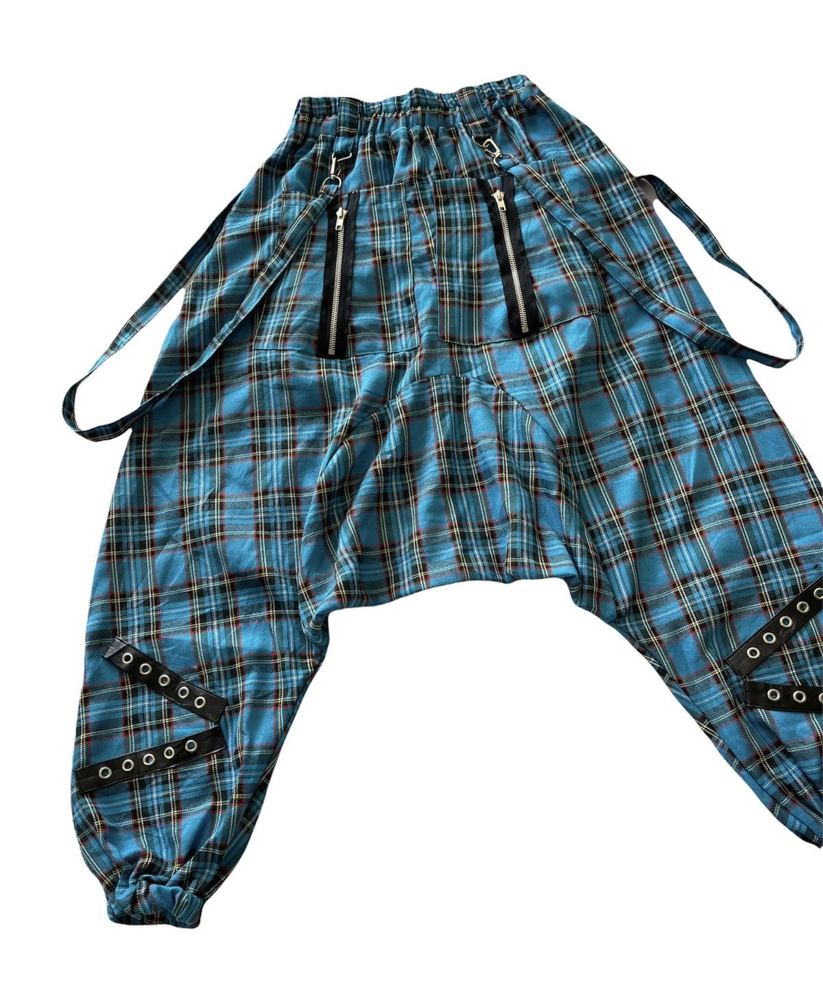 AC/DC ACDC RAG Drawstring Drop Crotch Bondage Pants Size US 30 / EU 46 - 9 Thumbnail
