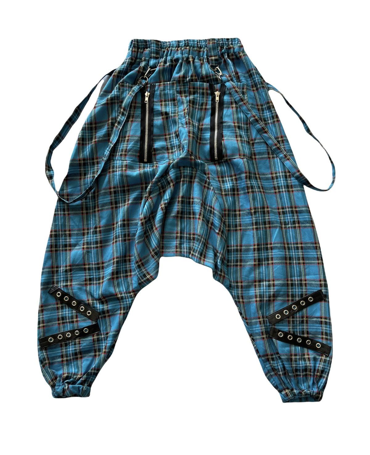 AC/DC ACDC RAG Drawstring Drop Crotch Bondage Pants Size US 30 / EU 46 - 8 Thumbnail