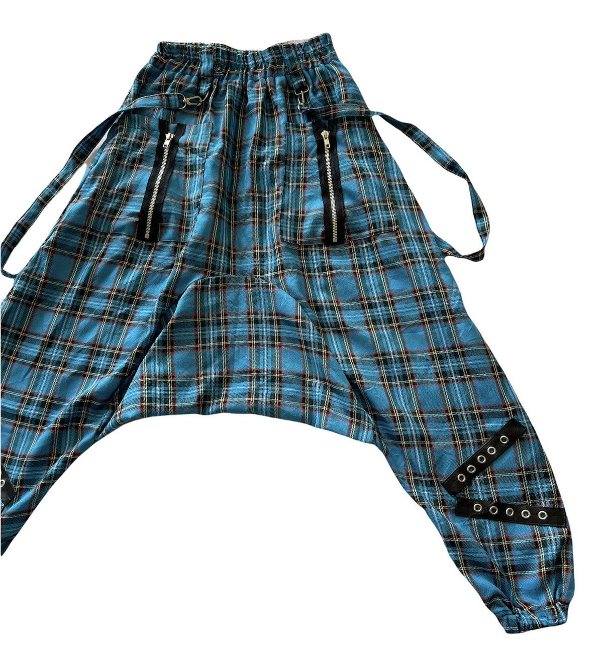 AC/DC ACDC RAG Drawstring Drop Crotch Bondage Pants Size US 30 / EU 46 - 6 Thumbnail