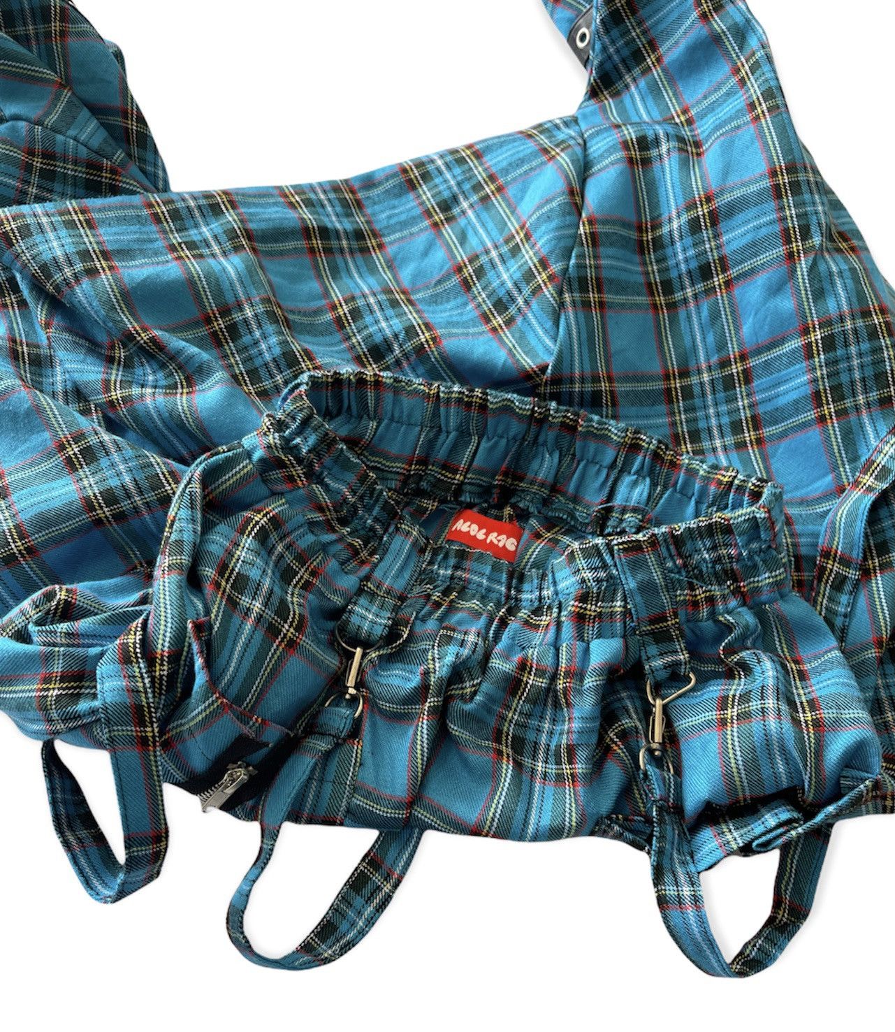 AC/DC ACDC RAG Drawstring Drop Crotch Bondage Pants Size US 30 / EU 46 - 11 Thumbnail