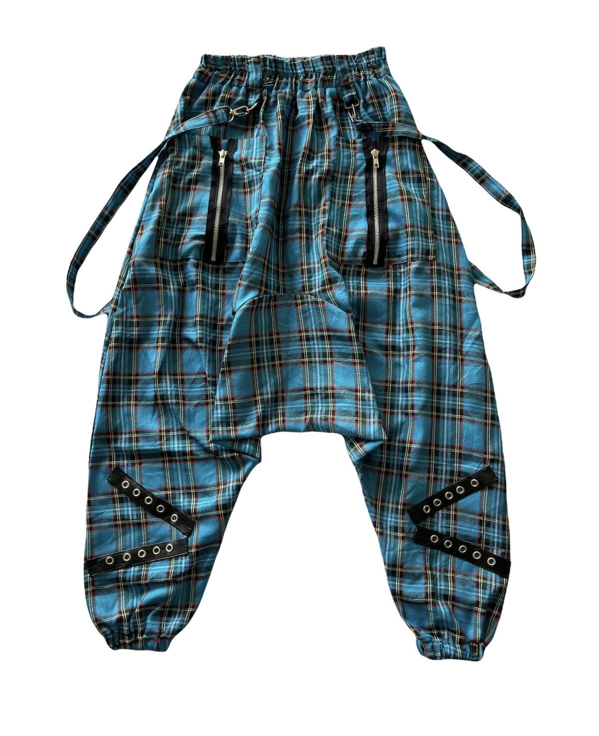 AC/DC ACDC RAG Drawstring Drop Crotch Bondage Pants Size US 30 / EU 46 - 1 Thumbnail