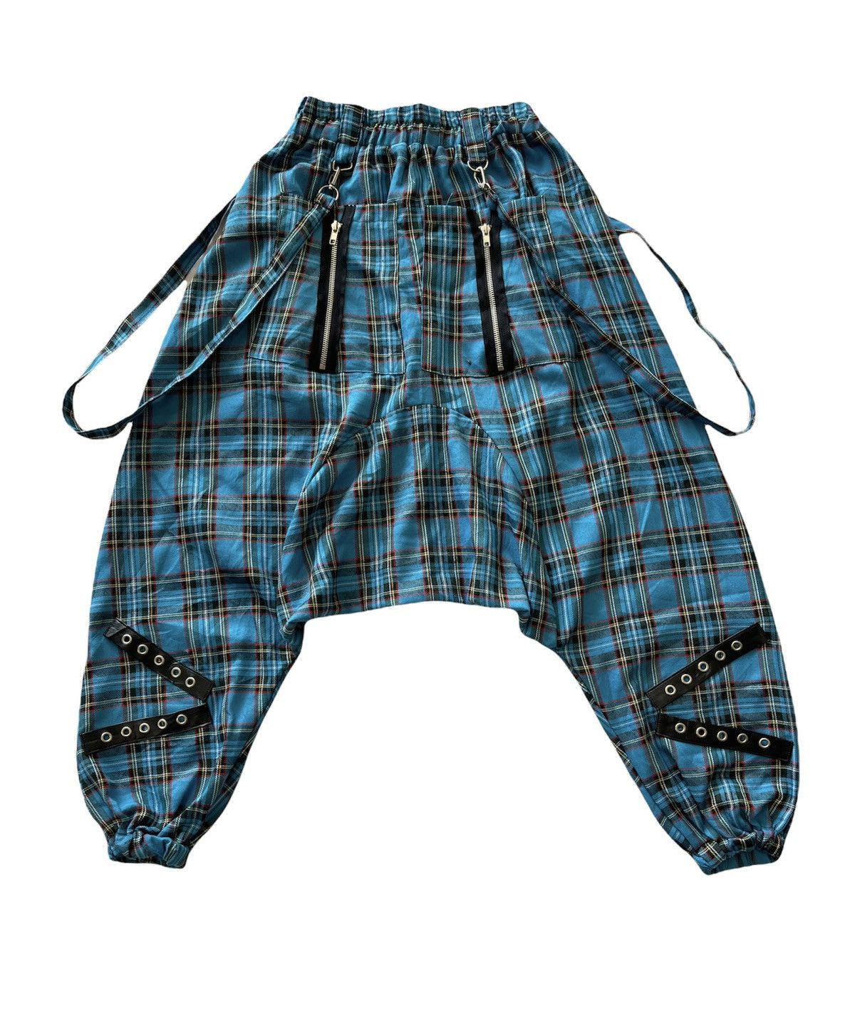 AC/DC ACDC RAG Drawstring Drop Crotch Bondage Pants Size US 30 / EU 46 - 7 Thumbnail