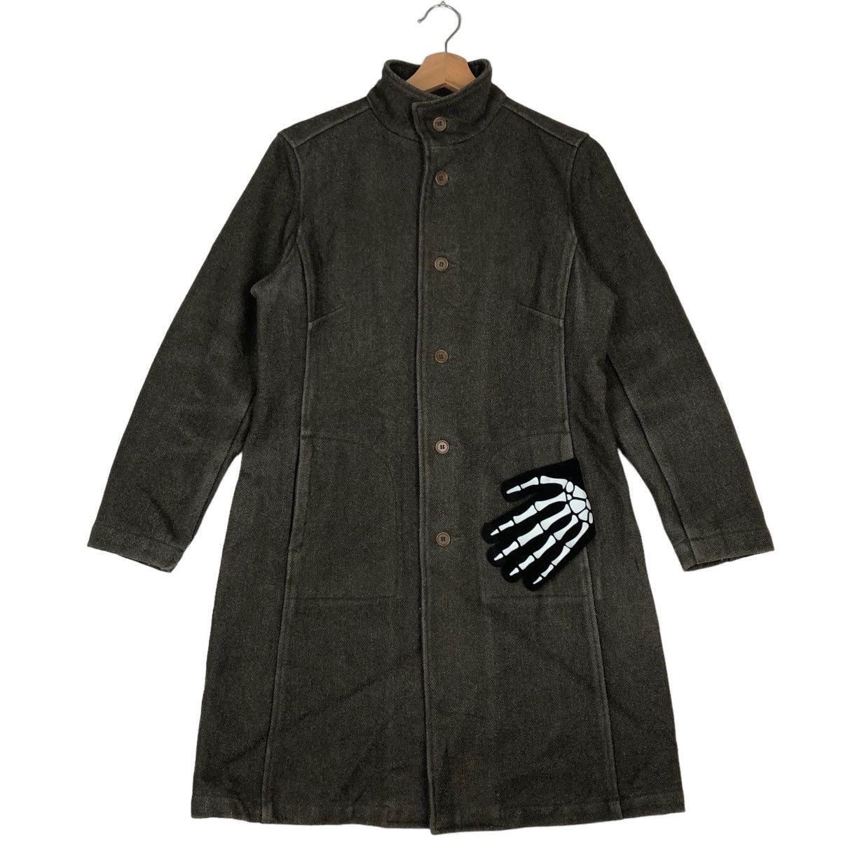 Japanese Brand VINTAGE WOOL JACKET ASPESI INSPIRED ISSEY MIYAKE JAPAN Size US M / EU 48-50 / 2 - 1 Thumbnail
