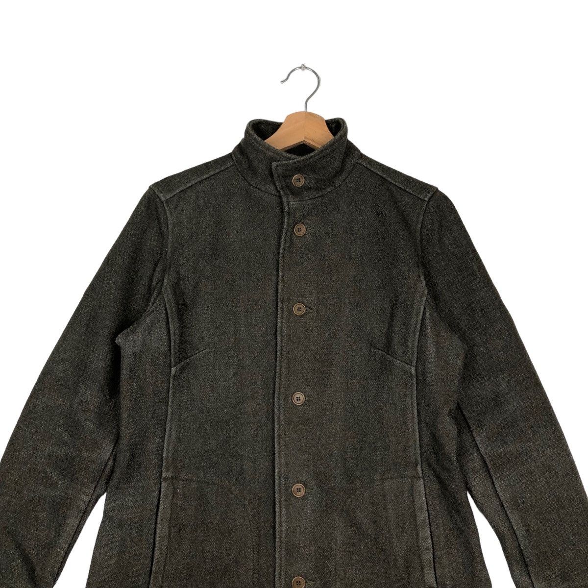 Japanese Brand VINTAGE WOOL JACKET ASPESI INSPIRED ISSEY MIYAKE JAPAN Size US M / EU 48-50 / 2 - 2 Thumbnail