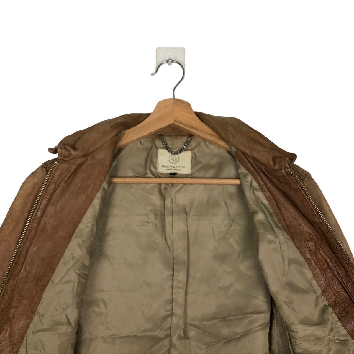BEAUTY&YOUTH VINTAGE SOFT LEATHER BIKER BEAUTY & YOUTH JACKET Size US S / EU 44-46 / 1 - 10 Thumbnail
