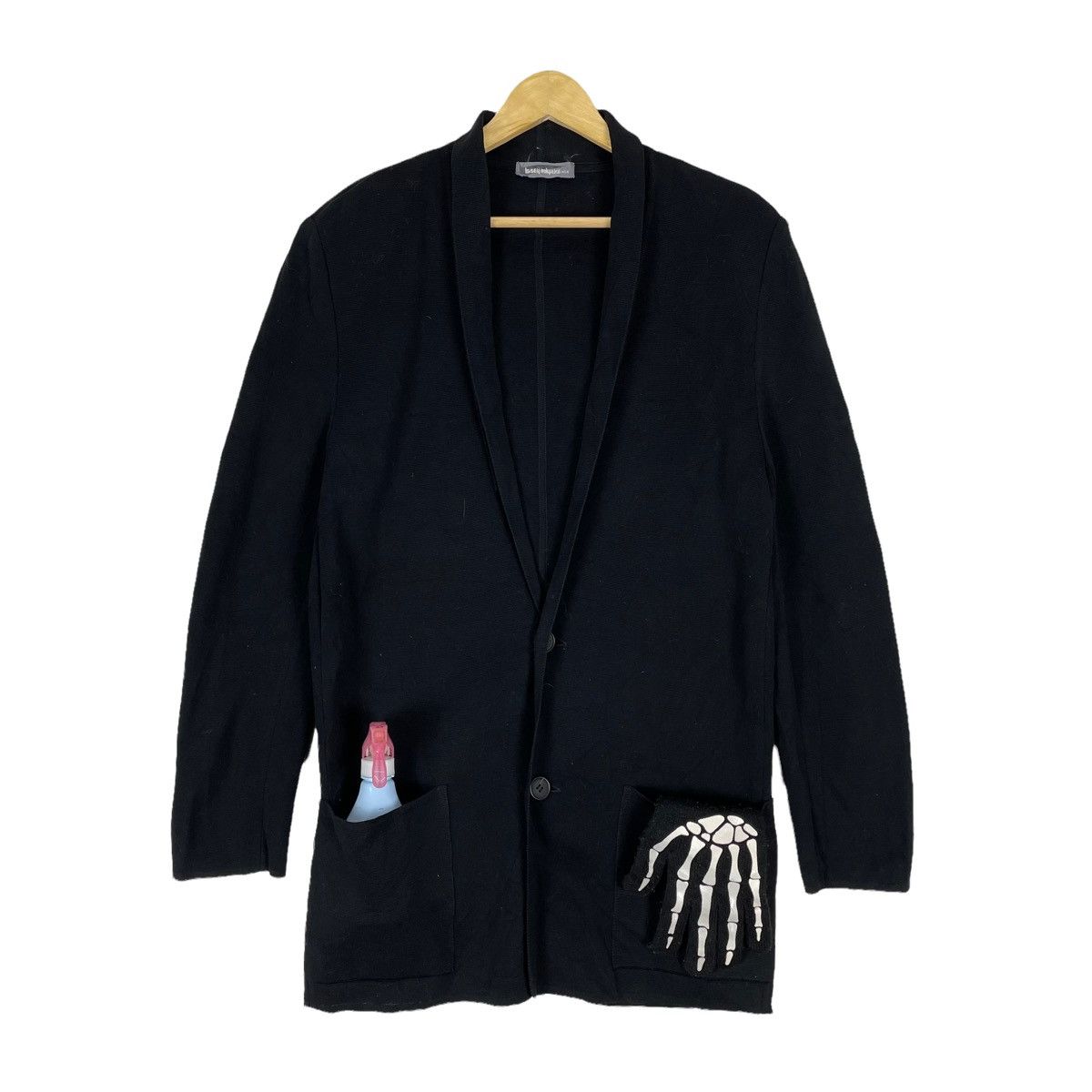 Issey Miyake 🔥80s ISSEY MIYAKE MEN PLISSE CARDIGAN JACKET Size US M / EU 48-50 / 2 - 1 Thumbnail