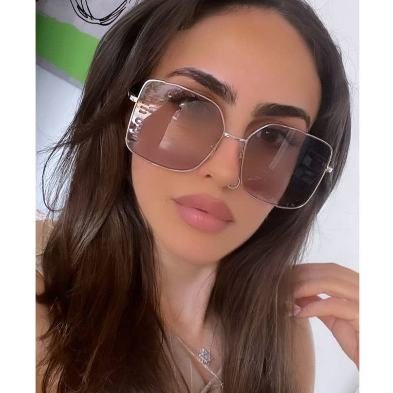 Miu Miu NEW Miu Miu MU 51YS Violet Mirror Lens Cutout