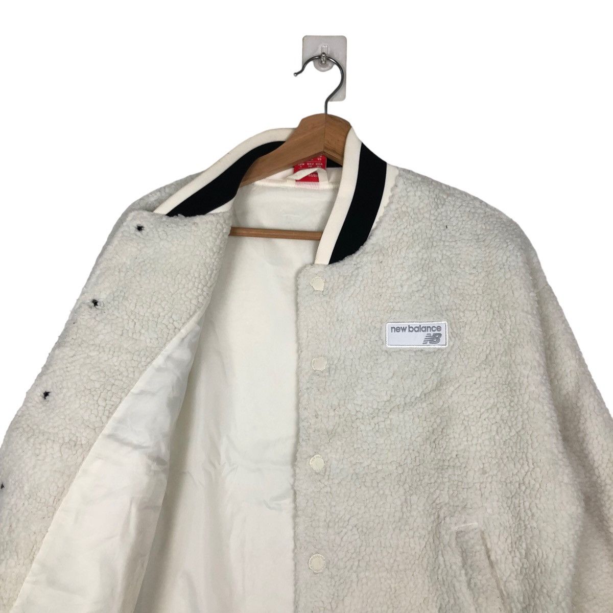 Japanese Brand RARE FLEECE JACKET NEW BALANCE STREETWEAR Y2K Size US XS / EU 42 / 0 - 9 Thumbnail