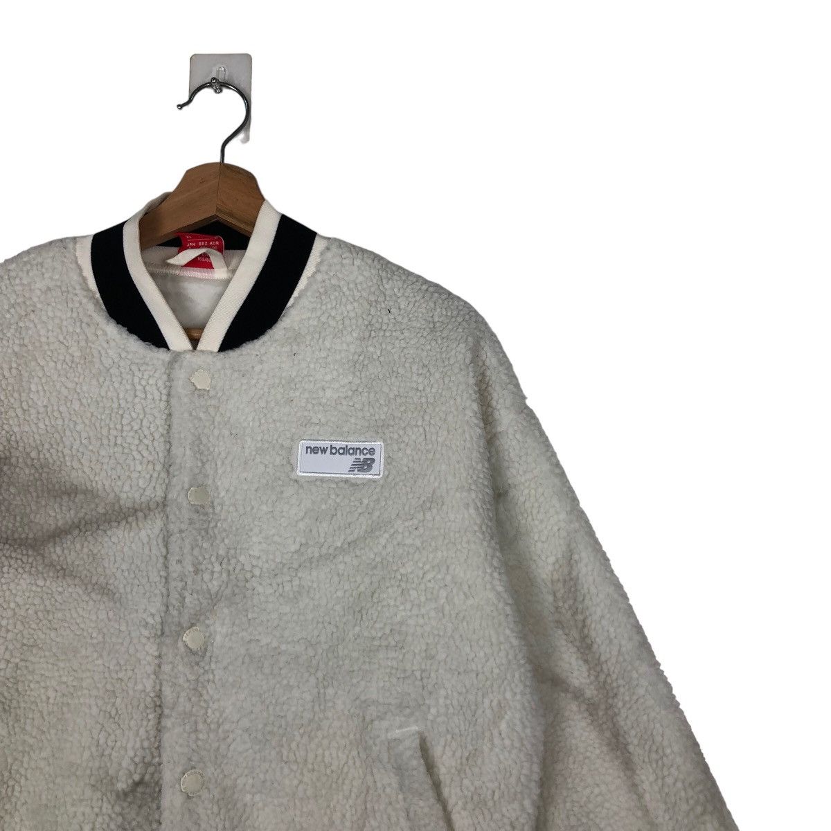 Japanese Brand RARE FLEECE JACKET NEW BALANCE STREETWEAR Y2K Size US XS / EU 42 / 0 - 5 Thumbnail