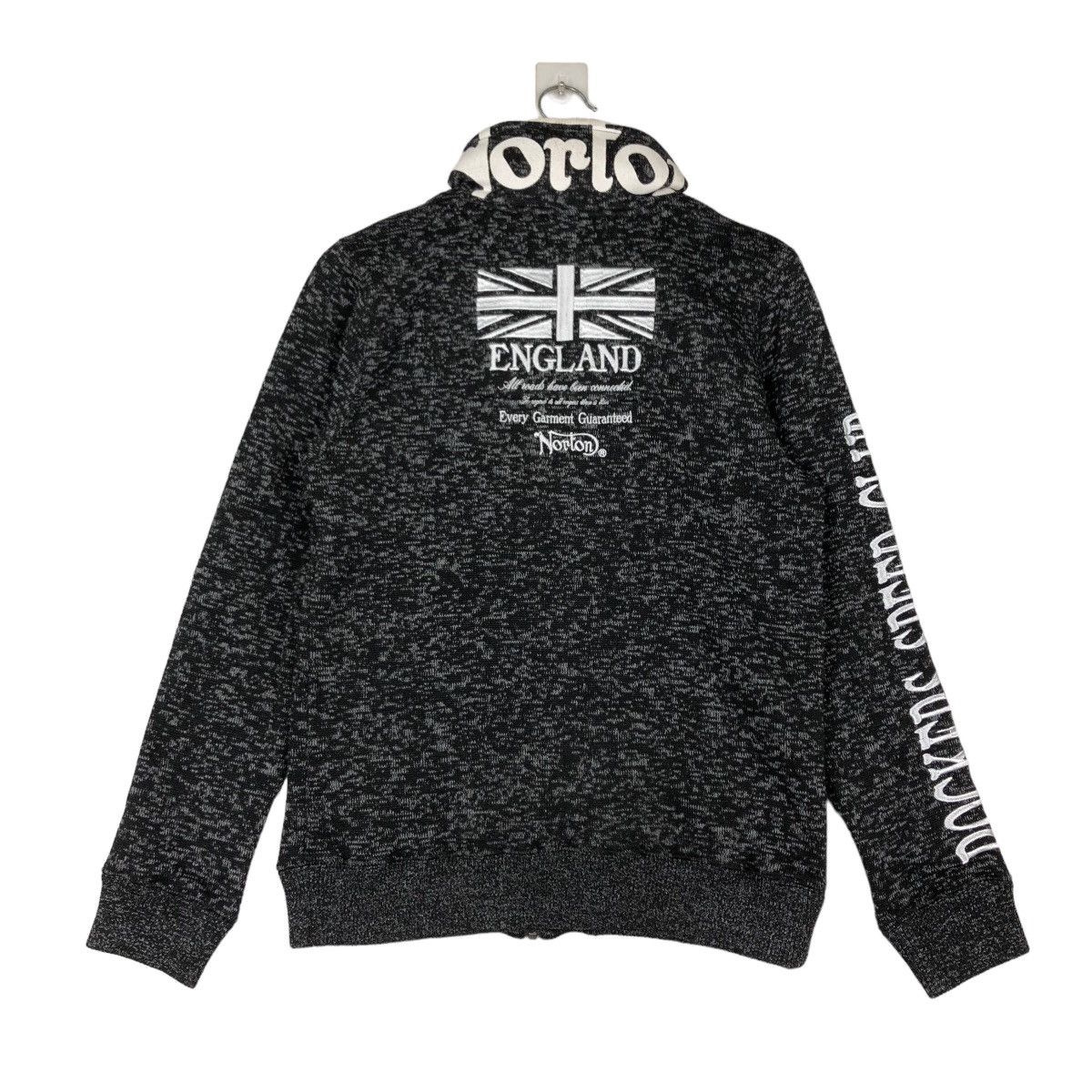 Japanese Brand VINTAGE NORTON HOODIE JACKET RACING WORK WEAR Size US M / EU 48-50 / 2 - 7 Thumbnail