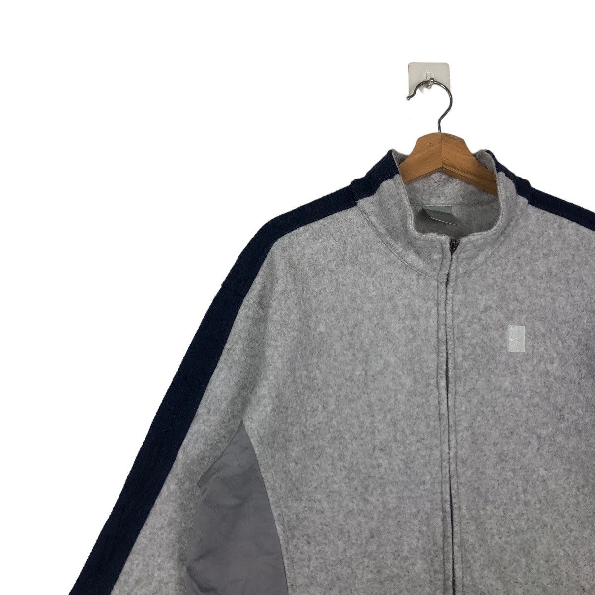 Nike VINTAGE NIKE COURT FLEECE ZIPPER JACKET Y2K Size US M / EU 48-50 / 2 - 6 Thumbnail