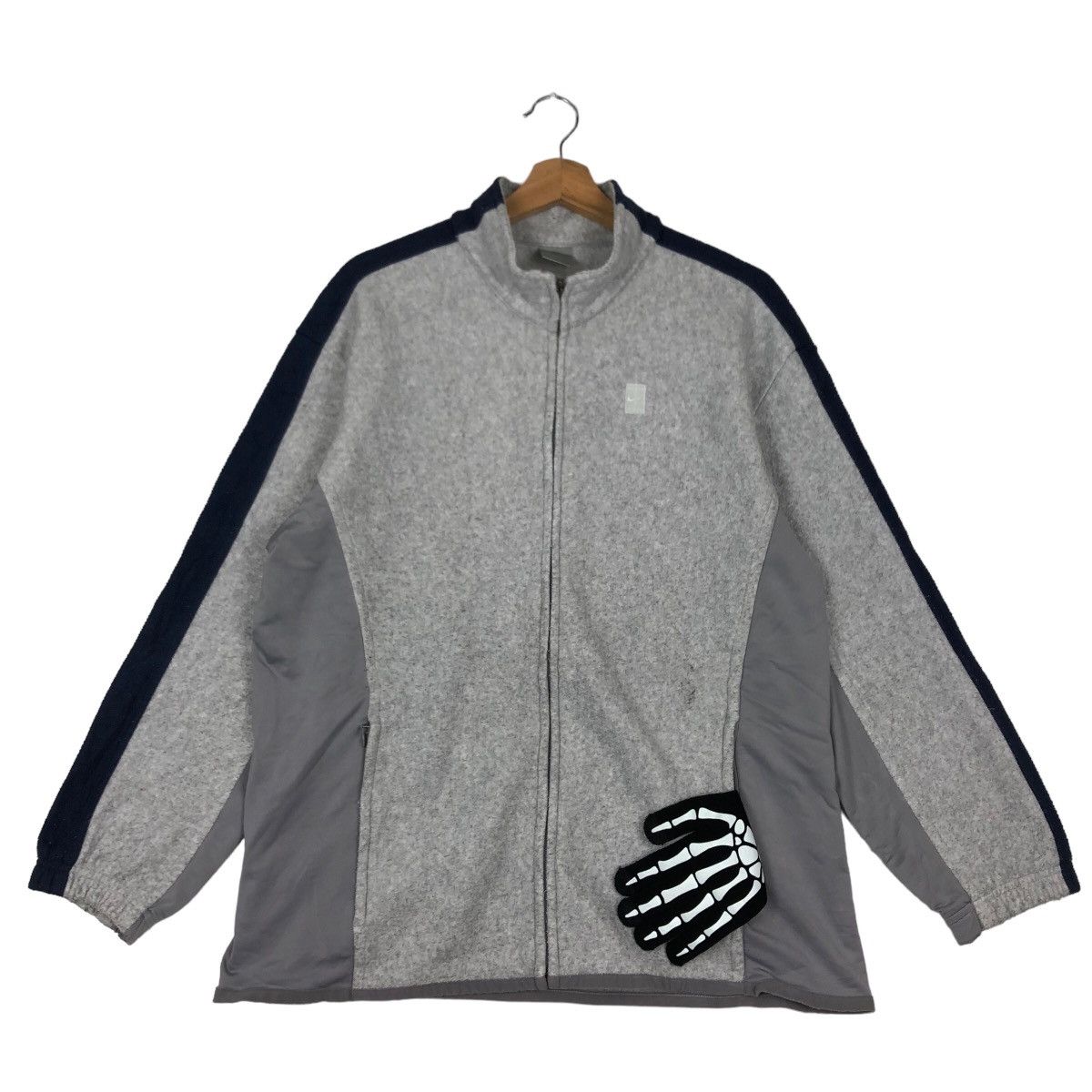 Nike VINTAGE NIKE COURT FLEECE ZIPPER JACKET Y2K Size US M / EU 48-50 / 2 - 1 Thumbnail