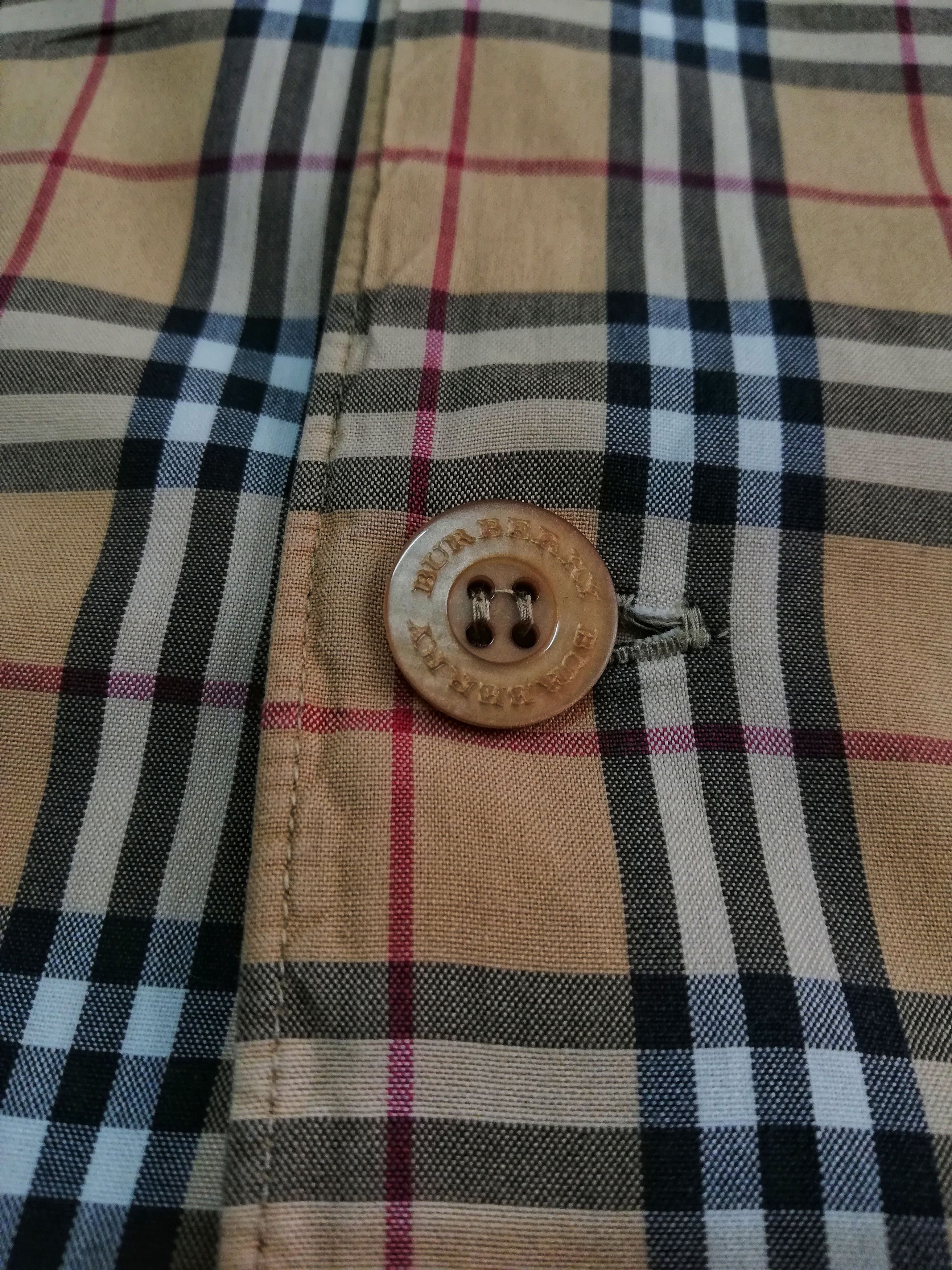 Burberry × Vintage 🔥Burberry Nova Check Pyjamas Shirt Cotton 100%🔥 Size US M / EU 48-50 / 2 - 5 Thumbnail