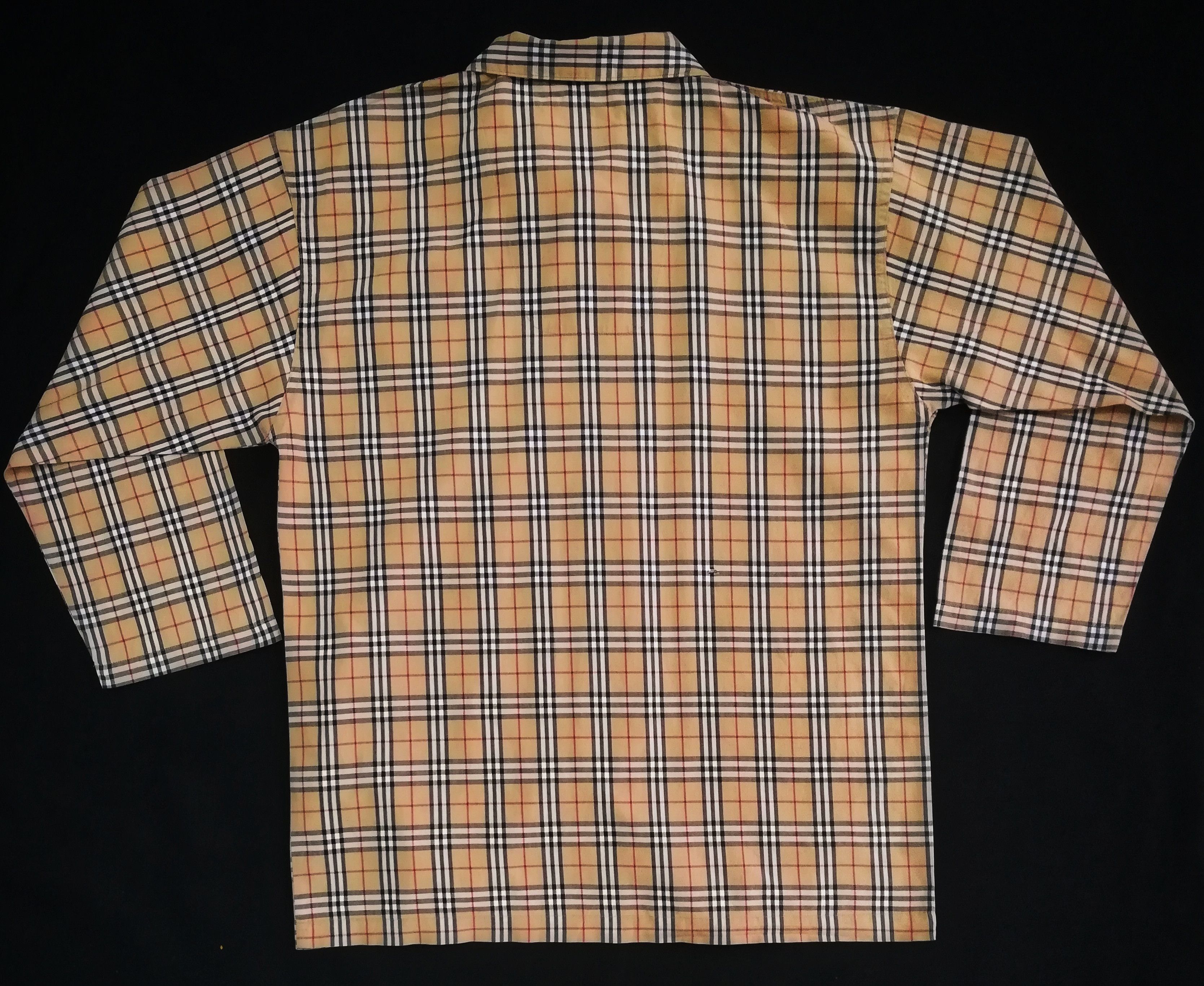Burberry × Vintage 🔥Burberry Nova Check Pyjamas Shirt Cotton 100%🔥 Size US M / EU 48-50 / 2 - 10 Thumbnail