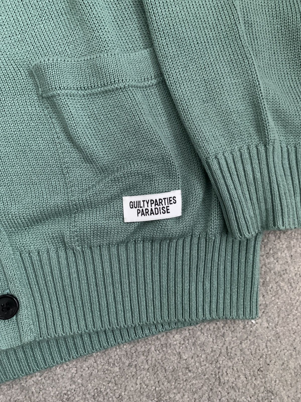 Japanese Brand × Wacko Maria 🔥FUCK embroidered Cardigan 🔥 Size US M / EU 48-50 / 2 - 5 Thumbnail