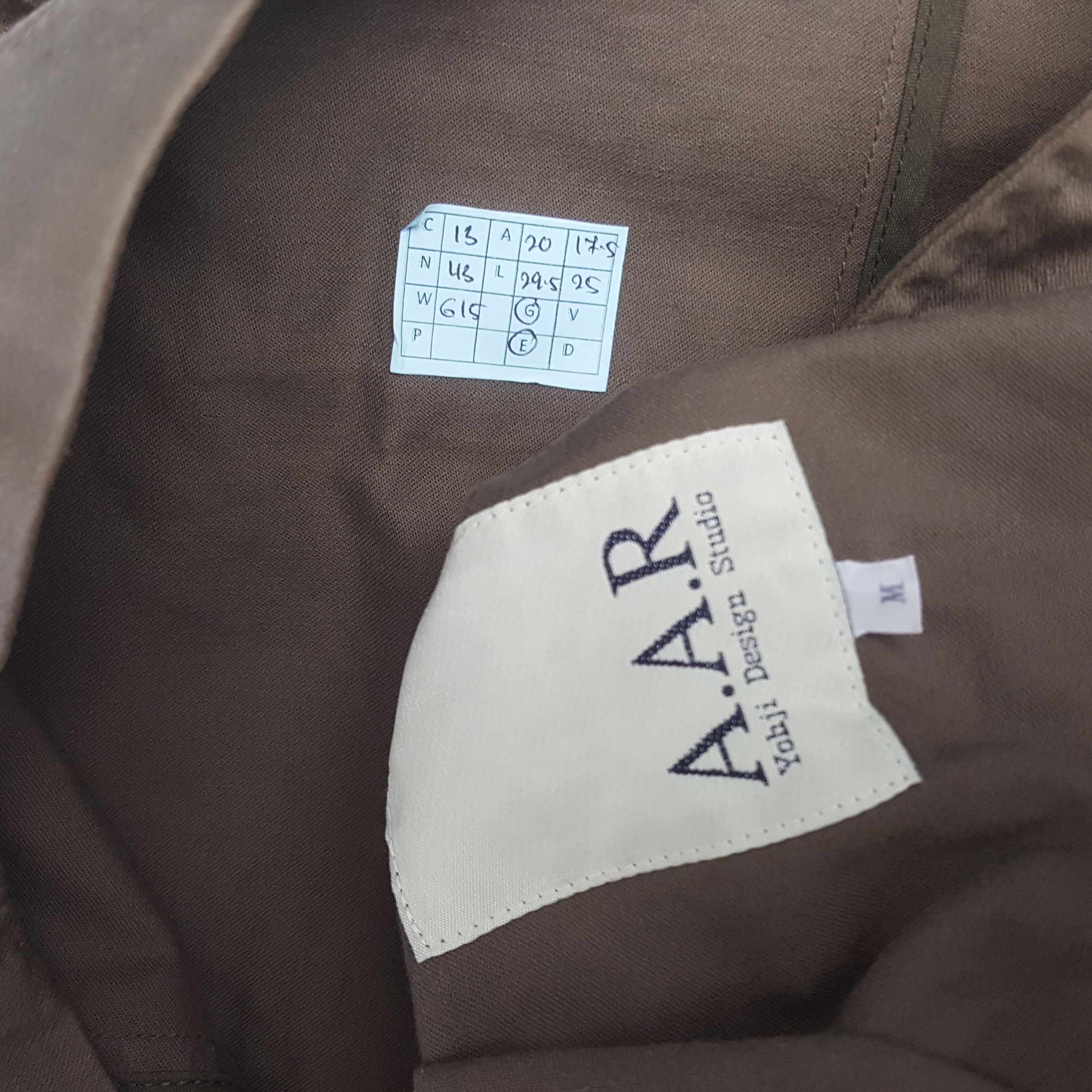 Vintage × Yohji Yamamoto Vintage Yohji Yamamoto Custom ARR Jacket Size US S / EU 44-46 / 1 - 8 Thumbnail