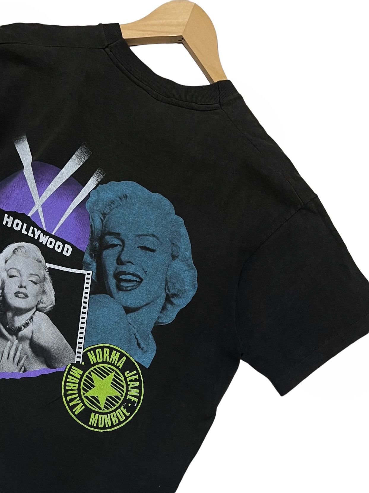 Band Tees × Vintage 🔥VINTAGE 93s MARILYN MONROE X NORMA JEANE HOLLYWOOD MOVIE 🎥 Size US M / EU 48-50 / 2 - 7 Thumbnail