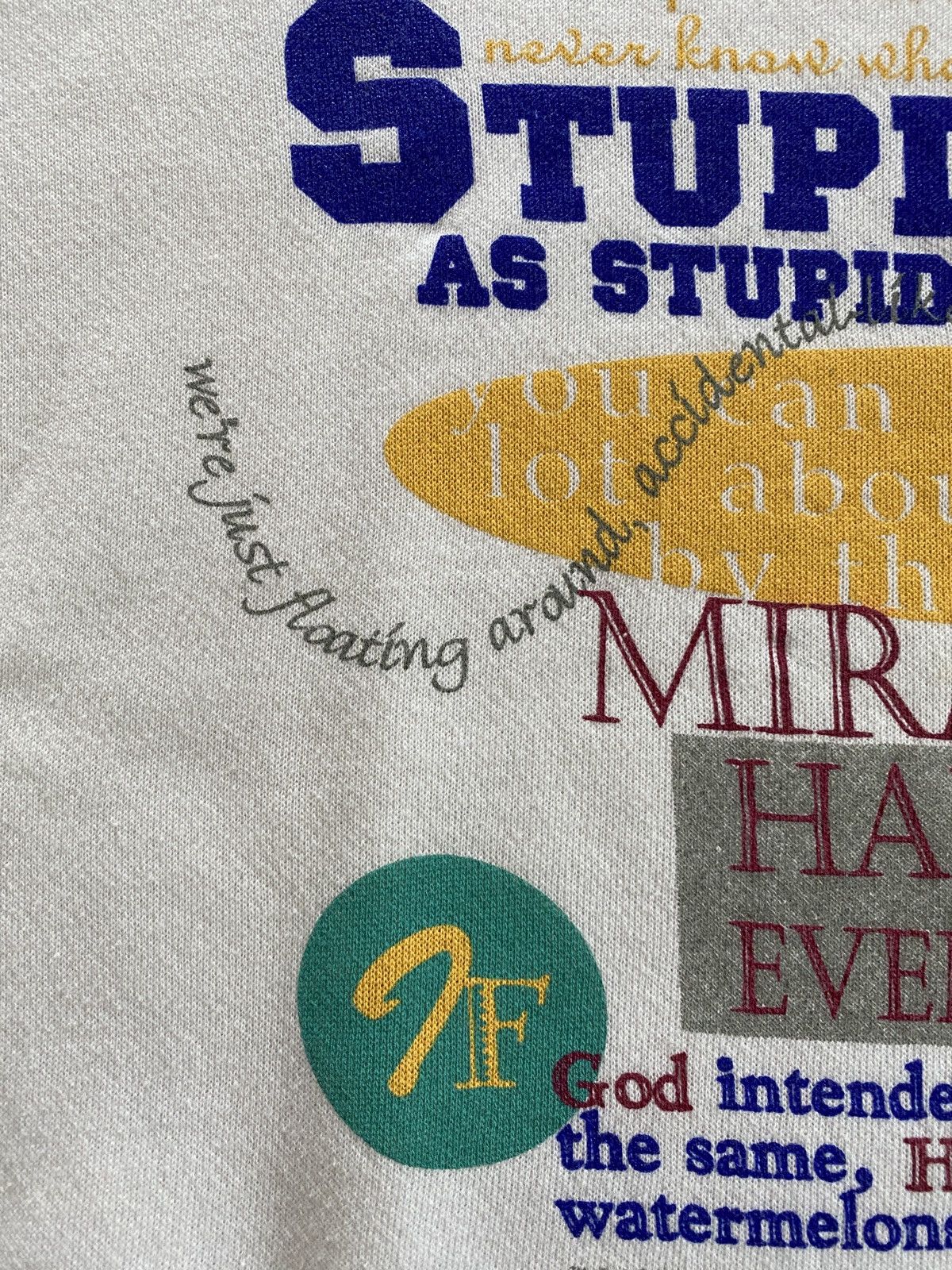 Tultex Vintage ‘94 Forrest Gump Crewneck Sweatshirt Size US L / EU 52-54 / 3 - 6 Thumbnail