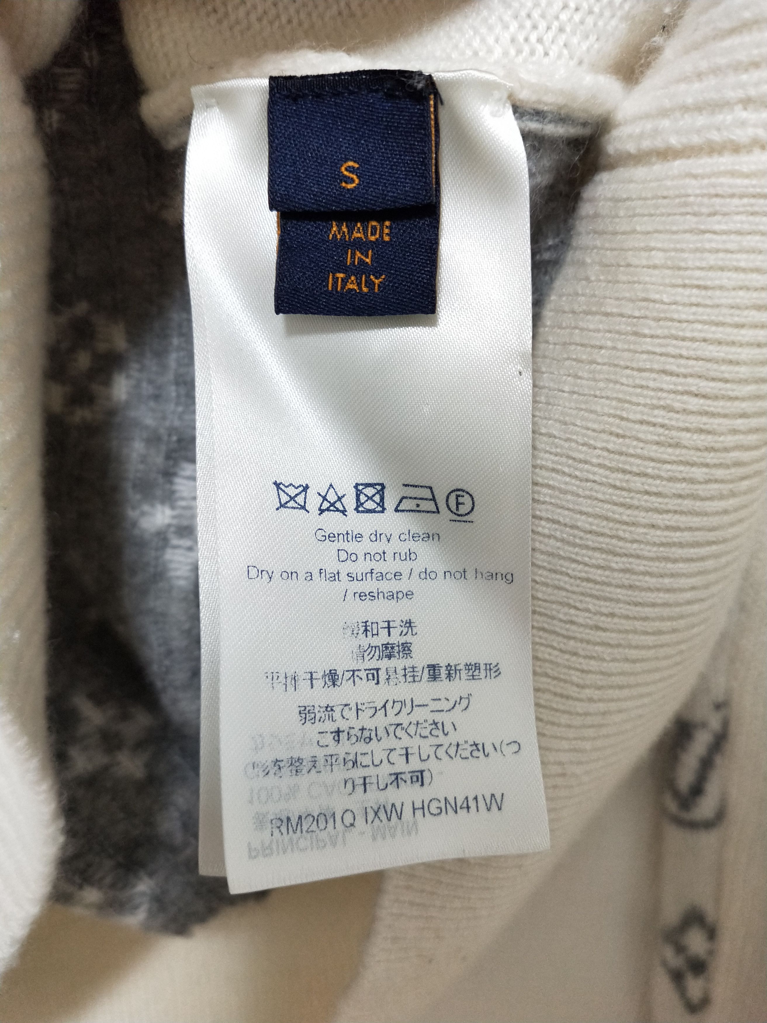 Louis Vuitton Half Monogram Cashmere Sweater Size US S / EU 44-46 / 1 - 5 Thumbnail