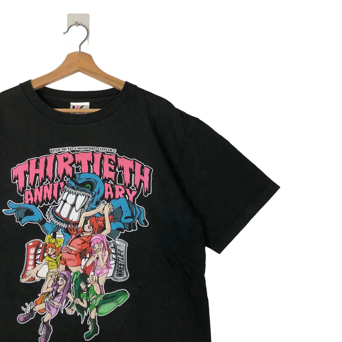 Japanese Brand VINTAGE THIRTIETH ANNIVERSARY PUNK DESIGN BIG LOGO TEE Size US XL / EU 56 / 4 - 5 Thumbnail