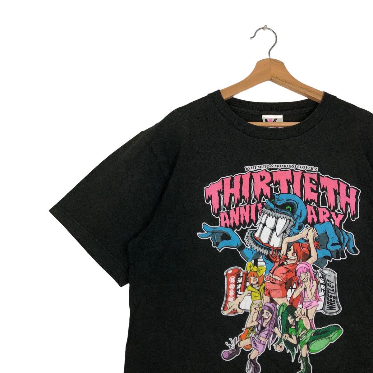 Japanese Brand VINTAGE THIRTIETH ANNIVERSARY PUNK DESIGN BIG LOGO TEE Size US XL / EU 56 / 4 - 6 Thumbnail
