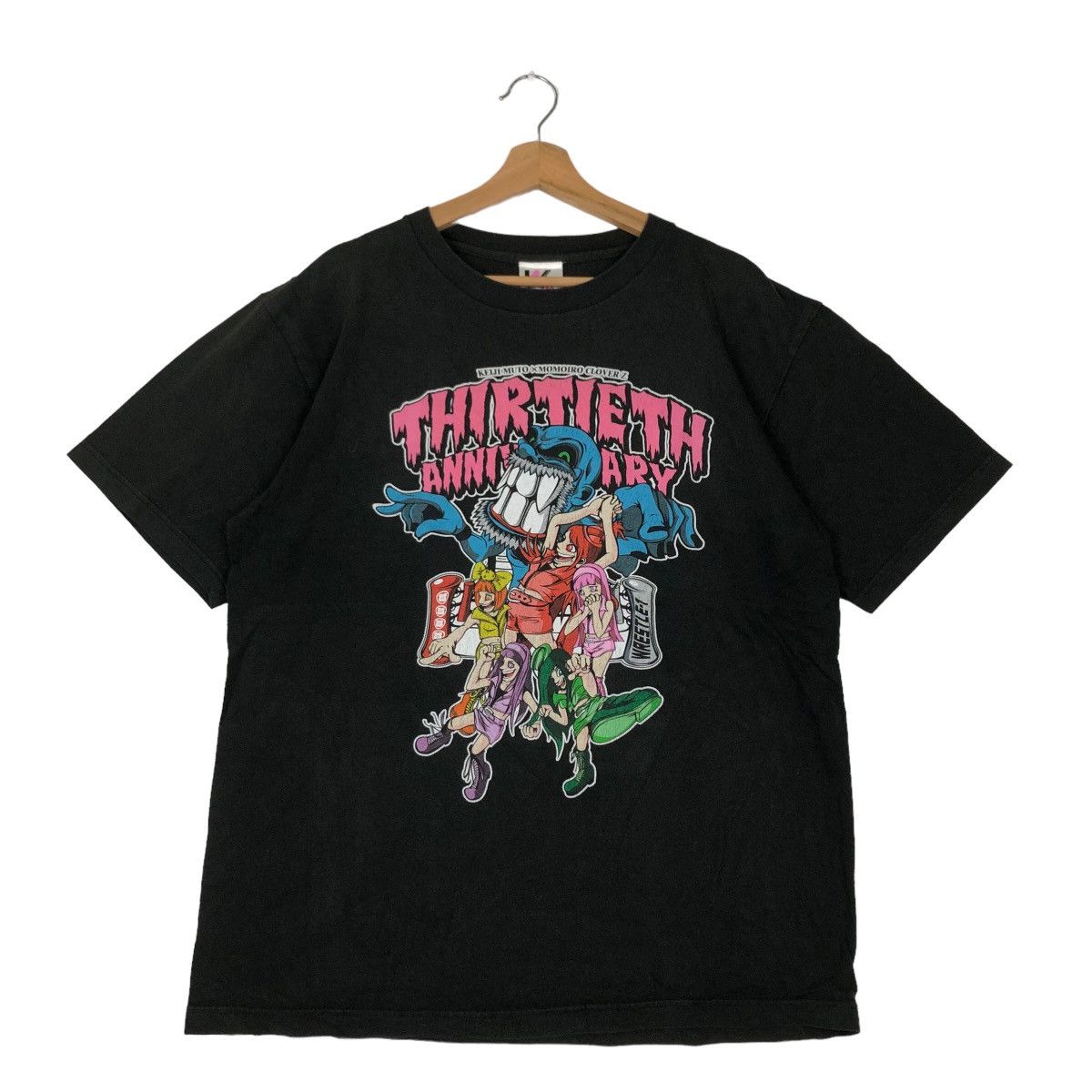 Japanese Brand VINTAGE THIRTIETH ANNIVERSARY PUNK DESIGN BIG LOGO TEE Size US XL / EU 56 / 4 - 1 Thumbnail